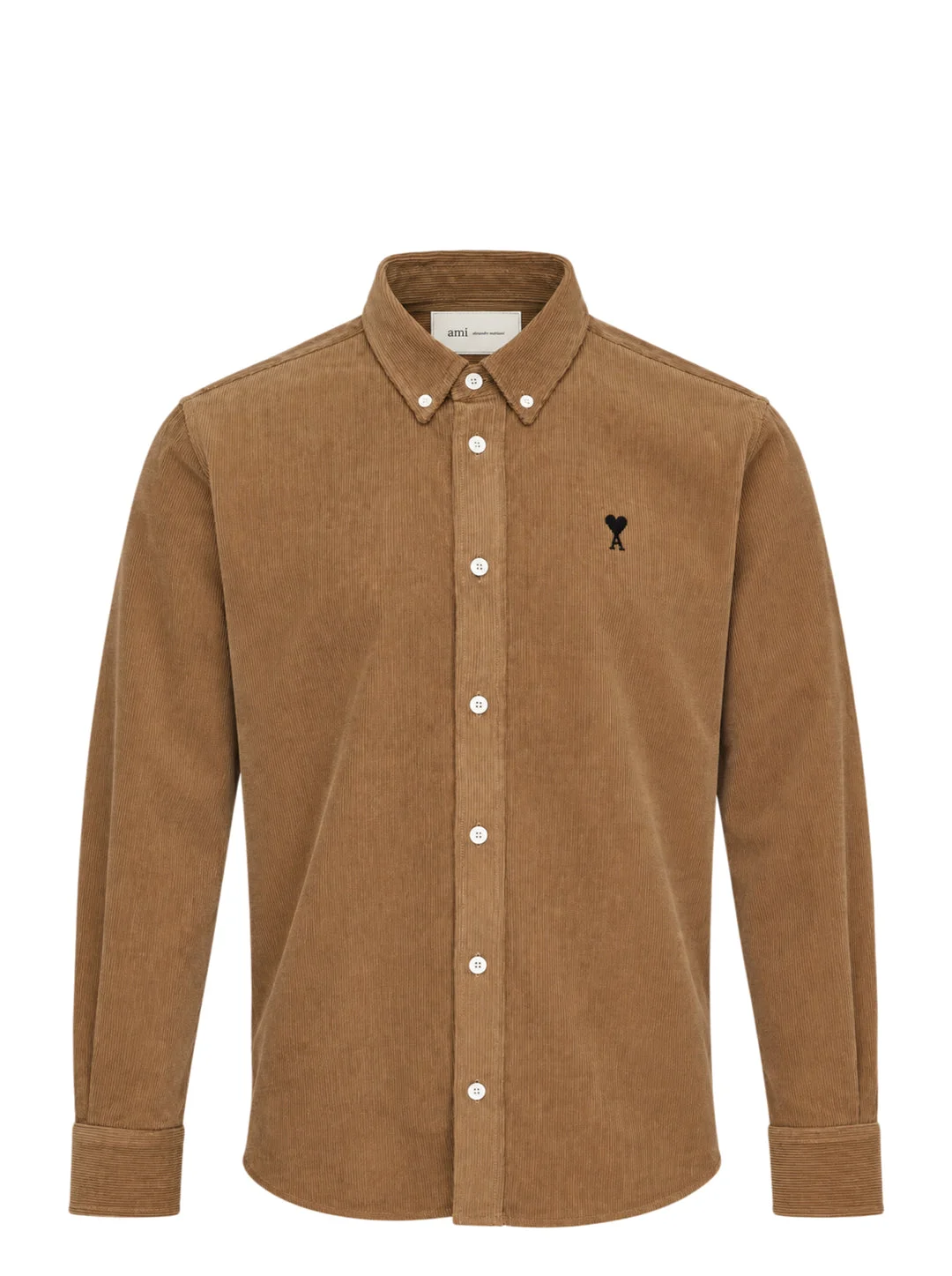 Contrasted Ami de Cœur Button Shirt - 1
