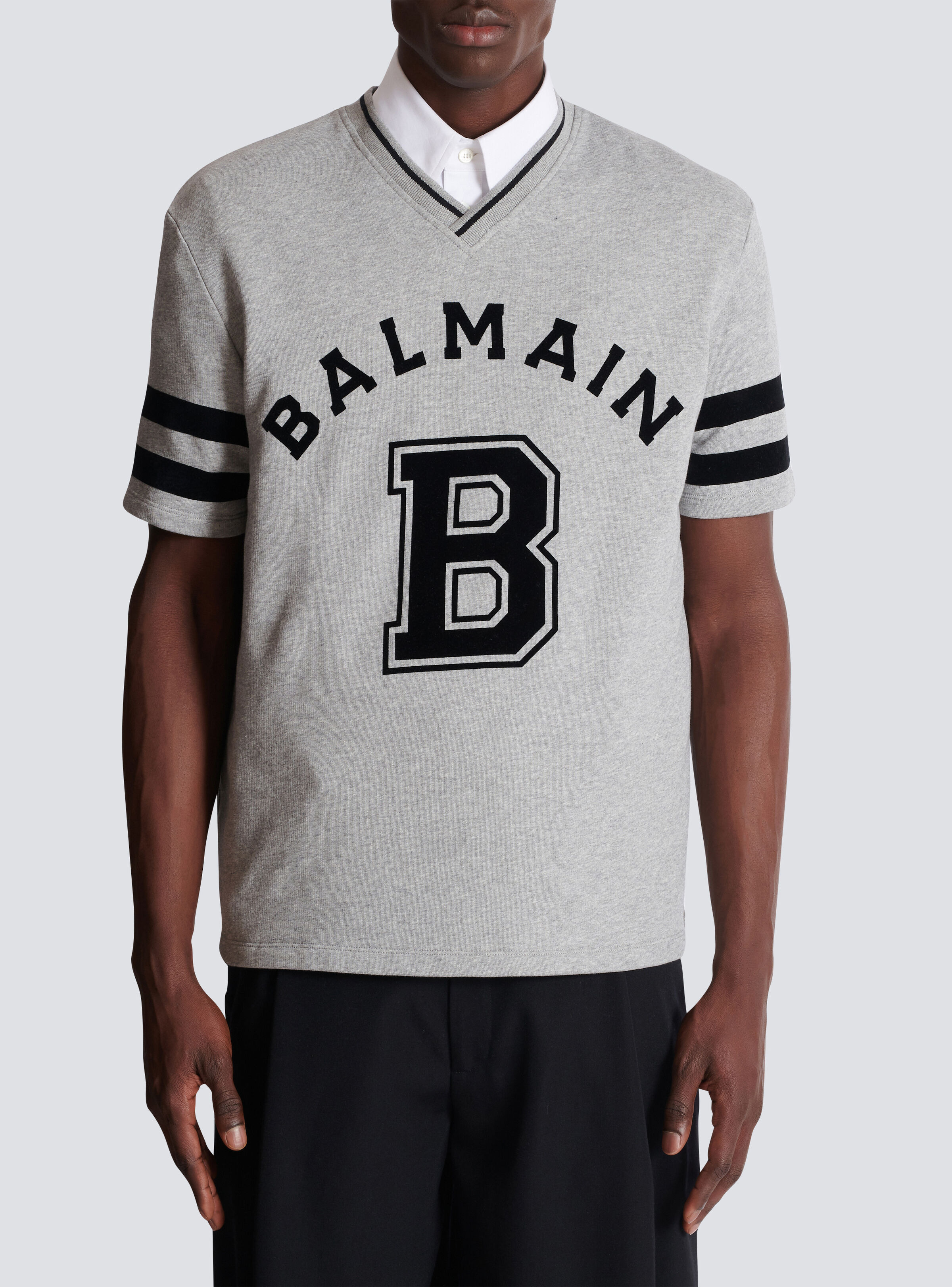 Balmain Sport V-neck T-shirt - 5