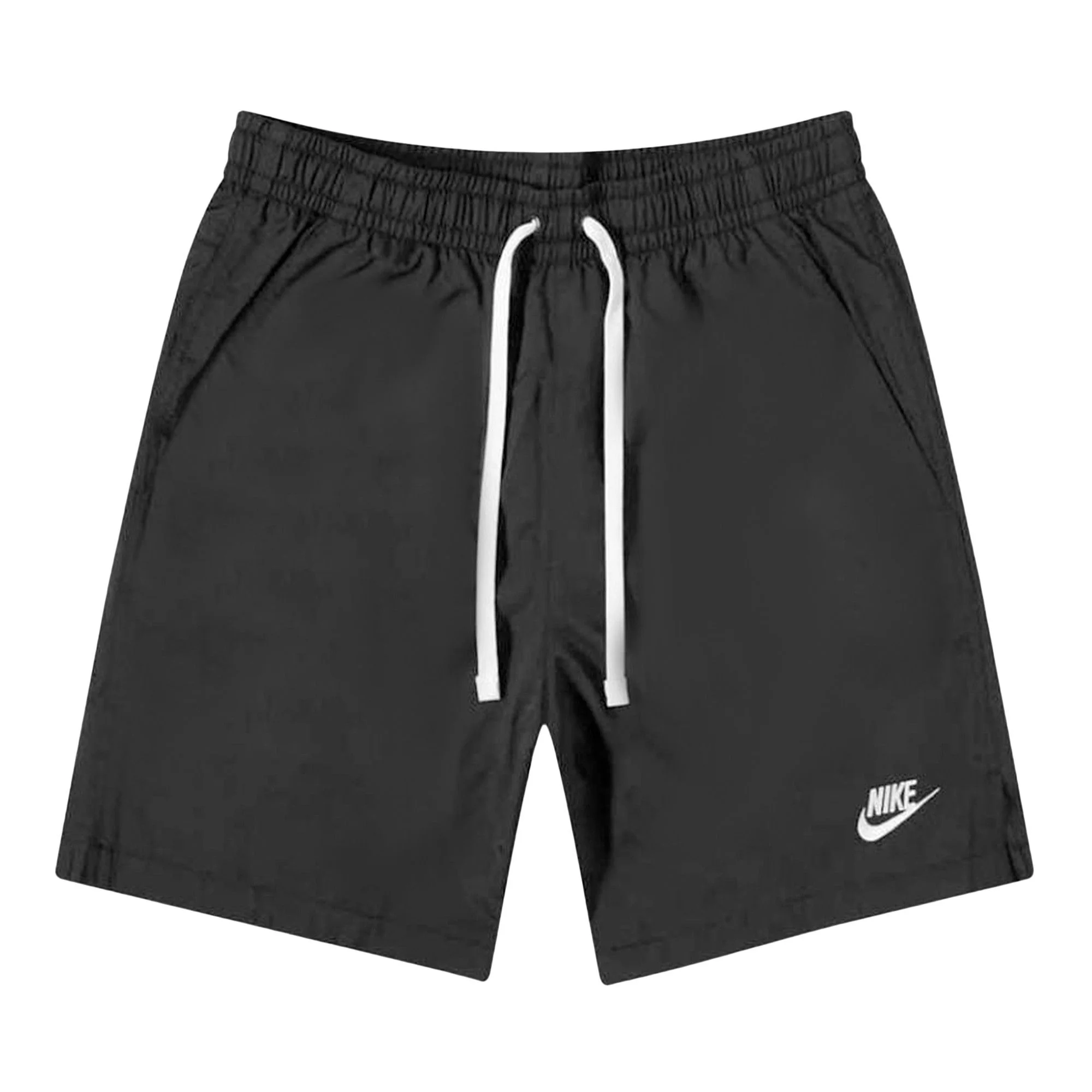 Nike Club Woven Flow Shorts 'Black/White' - 1