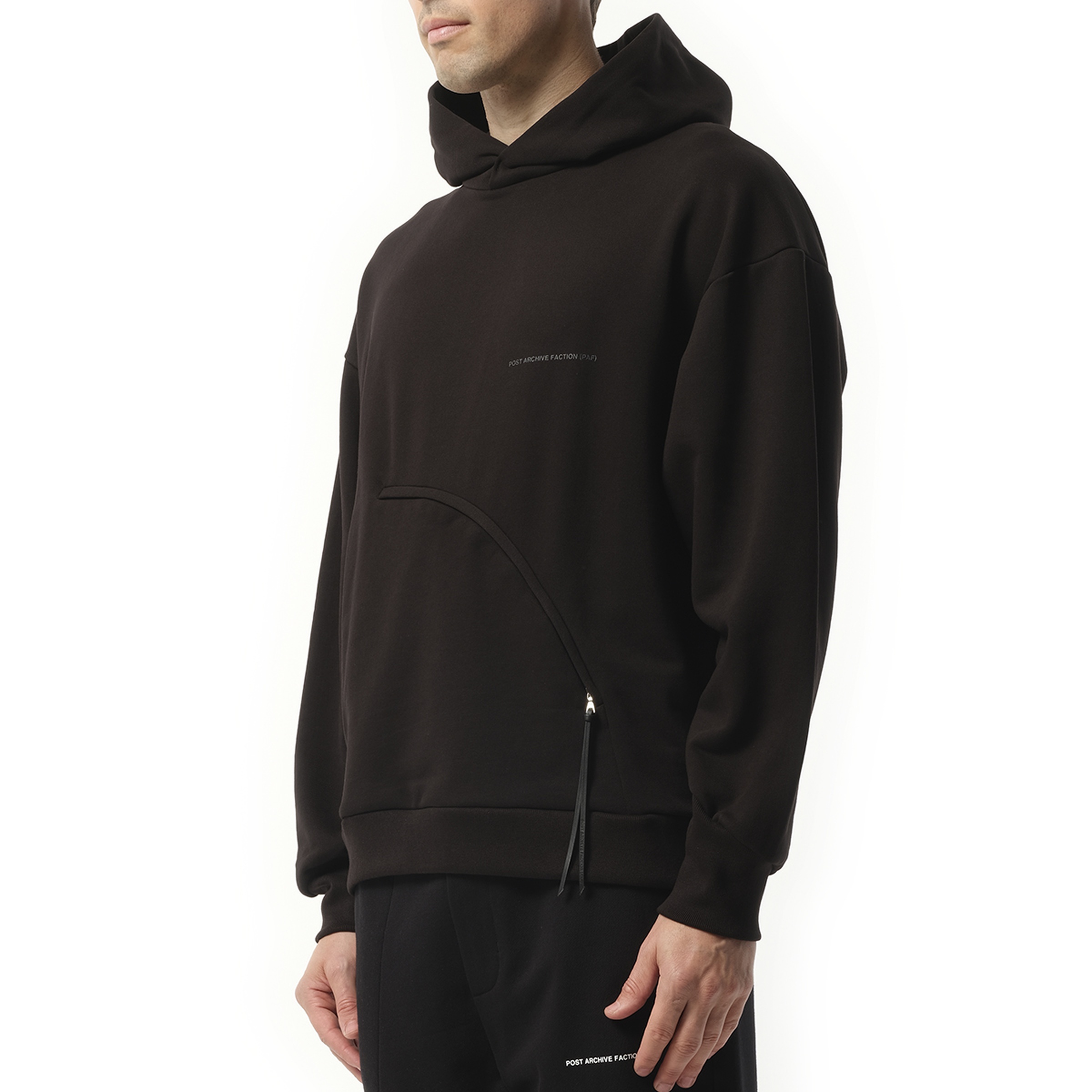 8.0 Hoodie Center in Black - 5
