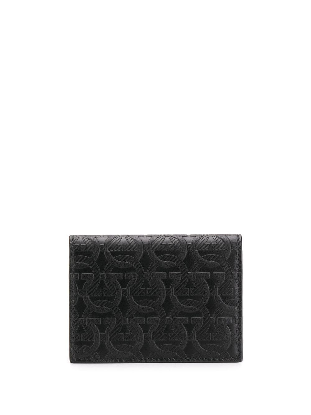 Gancini embossed wallet - 1