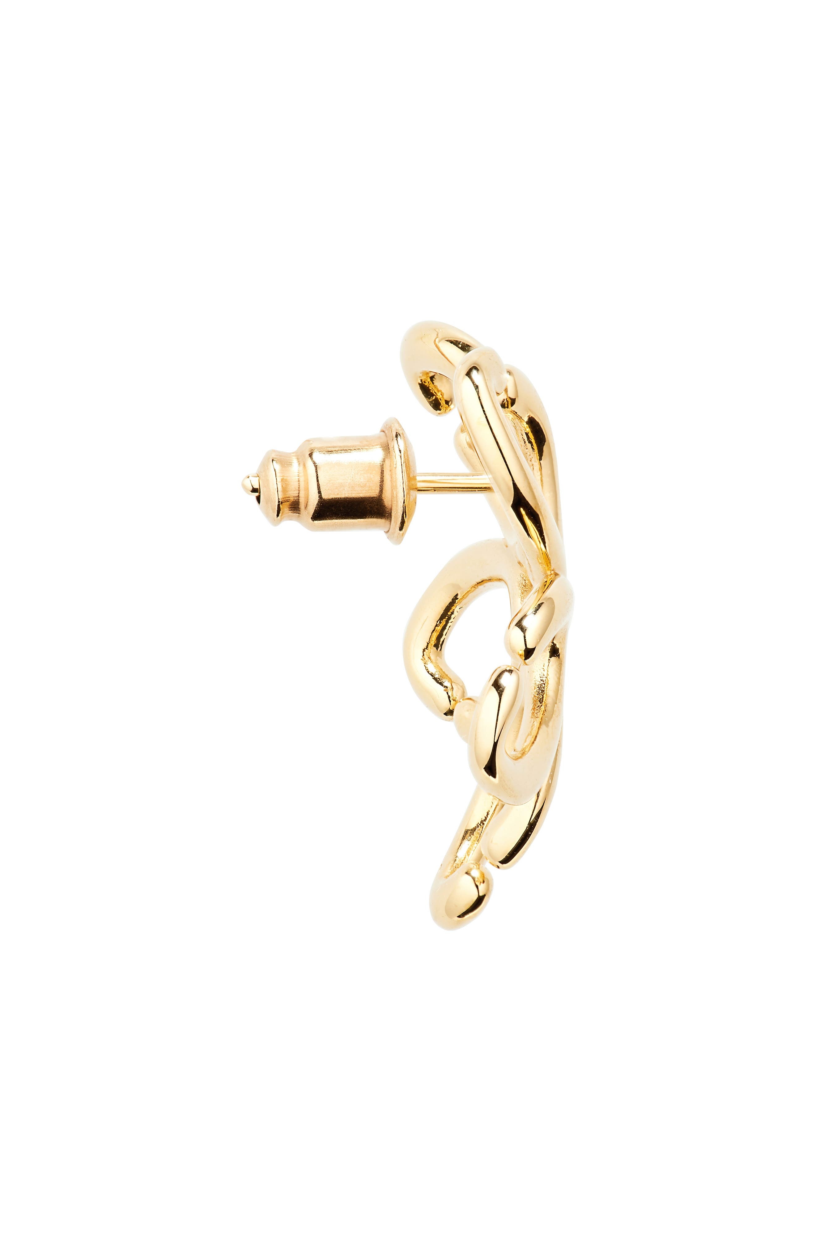 Oscar de la Renta Flower Stud Earrings in Gold at Nordstrom - 4