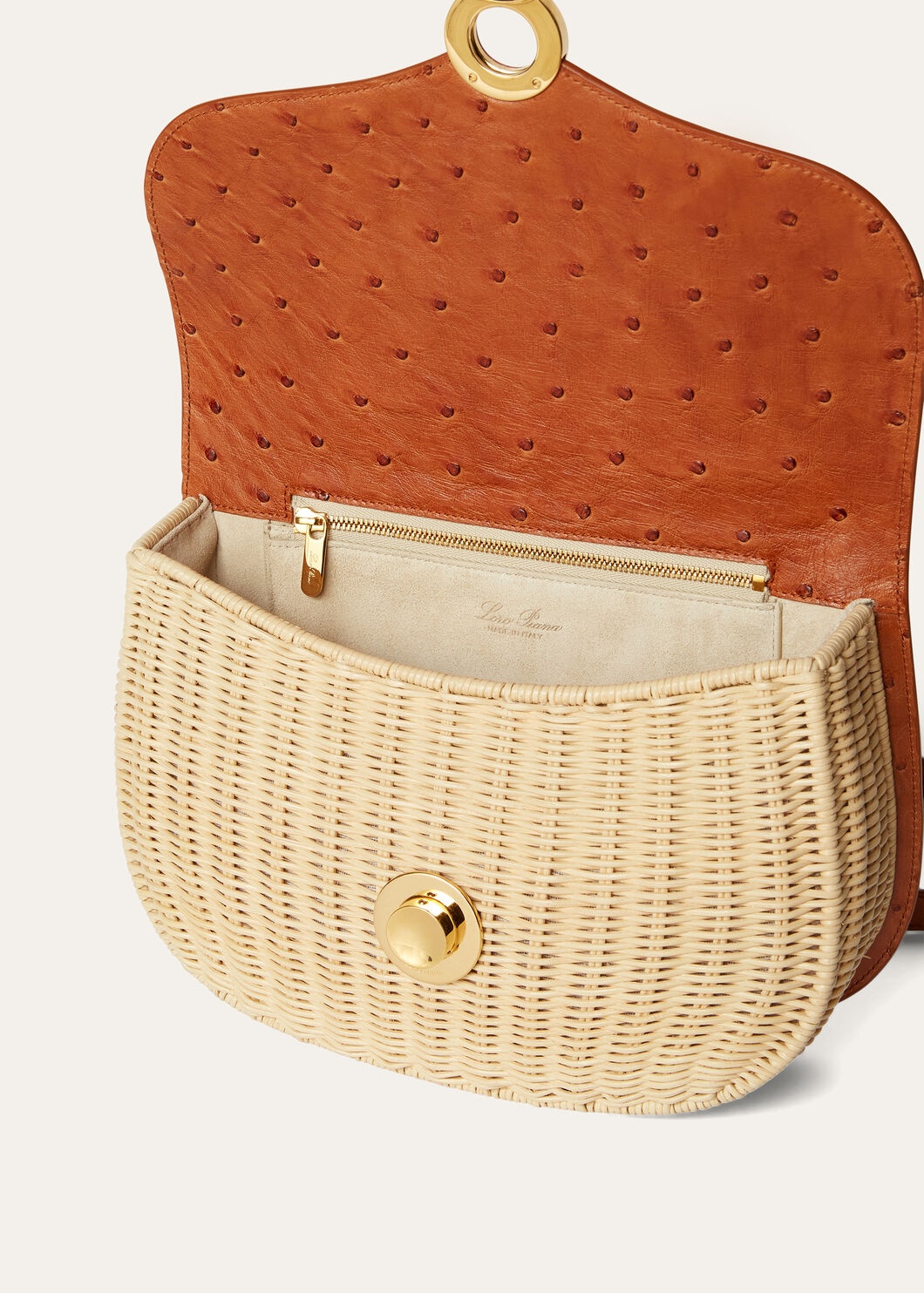 Medium Ghiera bag wicker - 7