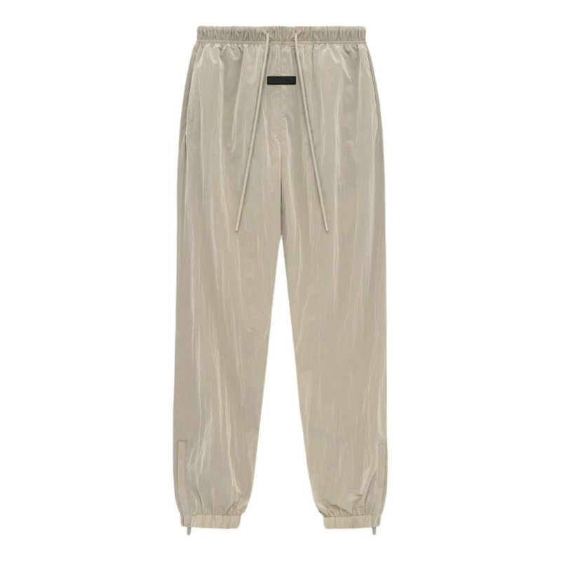 Fear of God Essentials SS24 Crinkle Nylon Track Pants 'Garden Yellow' 130SP244241F 1