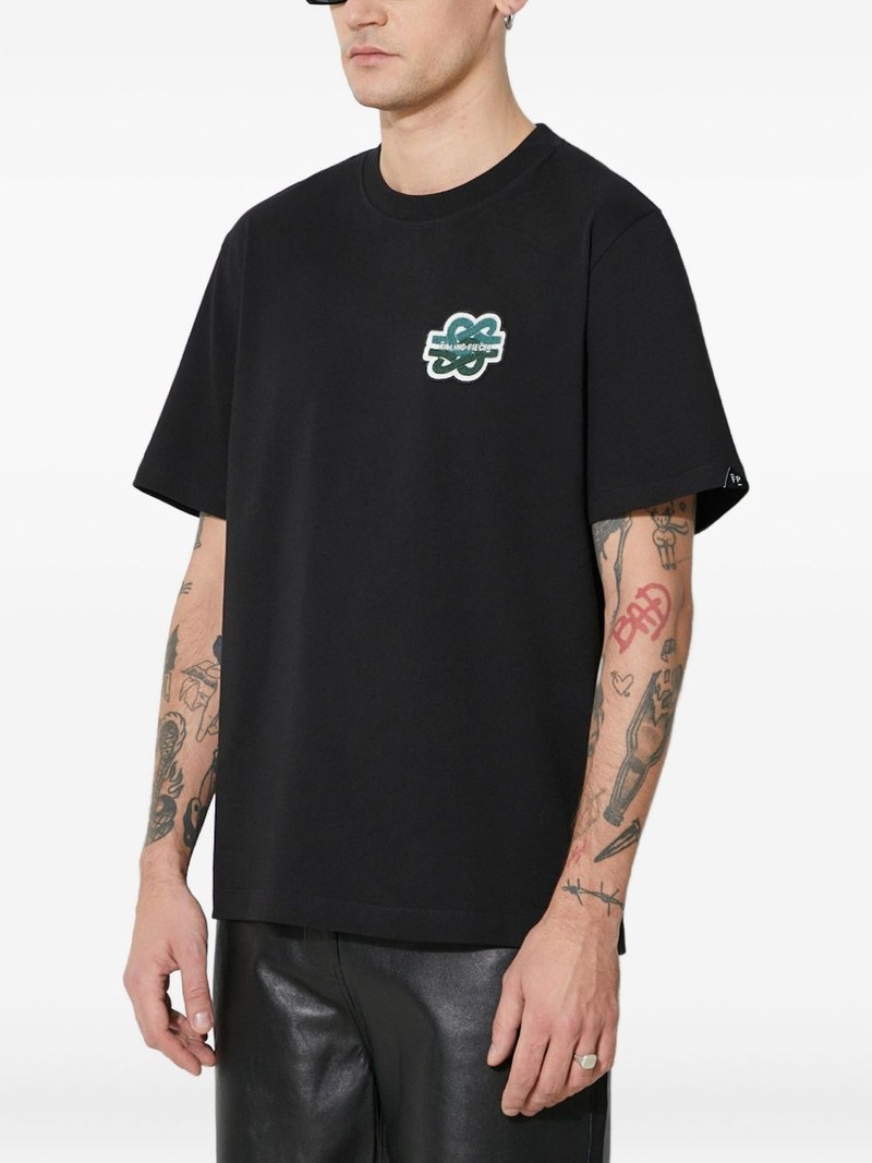 logo-embroidery T-shirt 1