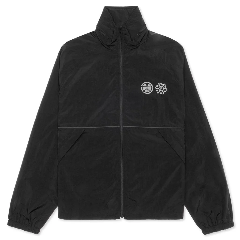 TRACK JACKET - BLACK - 1