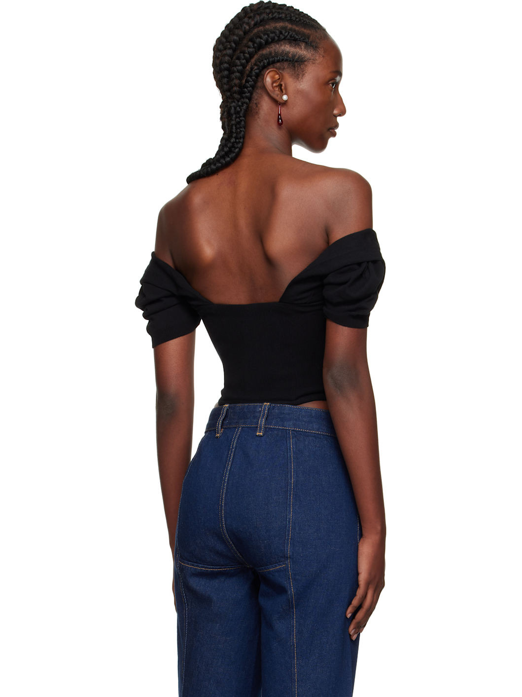 Black Bea Corset Cardigan - 3