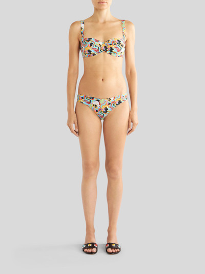 Etro BIKINI WITH FLORAL WAVES outlook