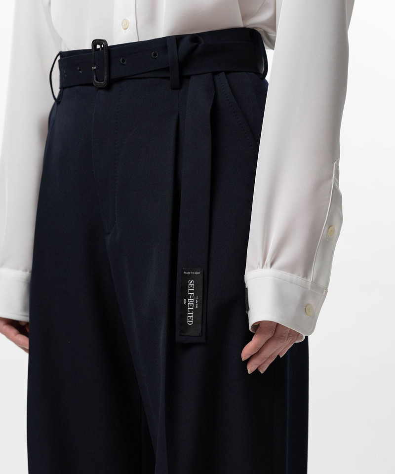 Basic Belted Pants 17