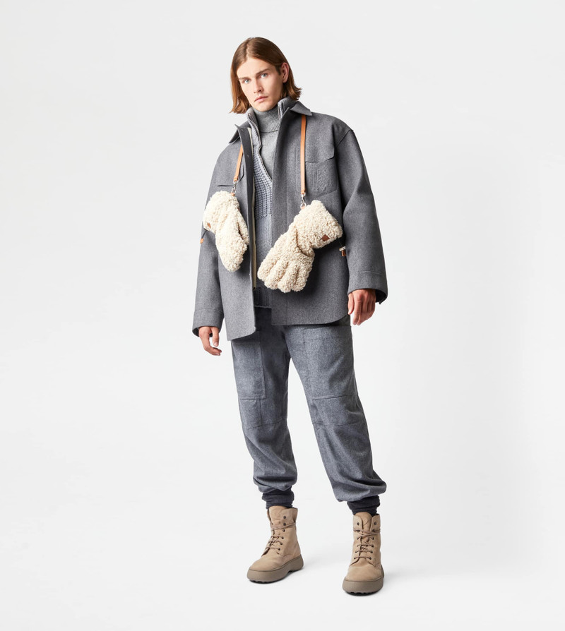 Tod's TOD'S OVER SHIRT - GREY outlook