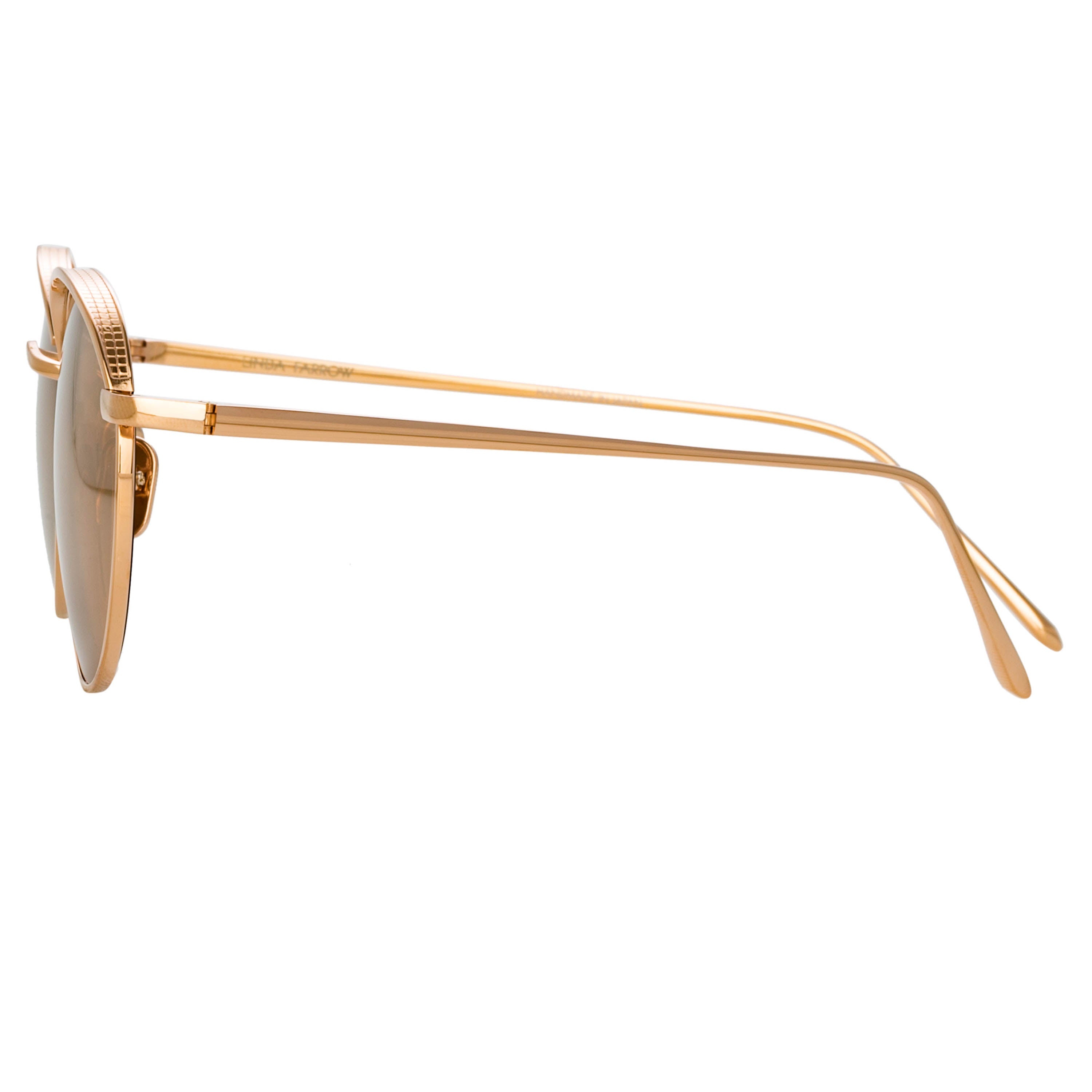 Marlon Sunglasses in Rose Gold - 5