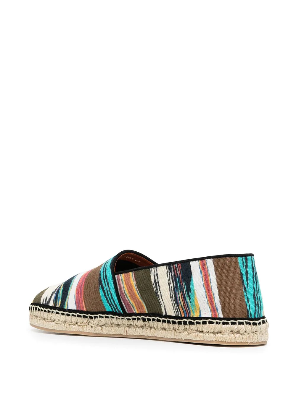 mixed-print espadrilles - 3