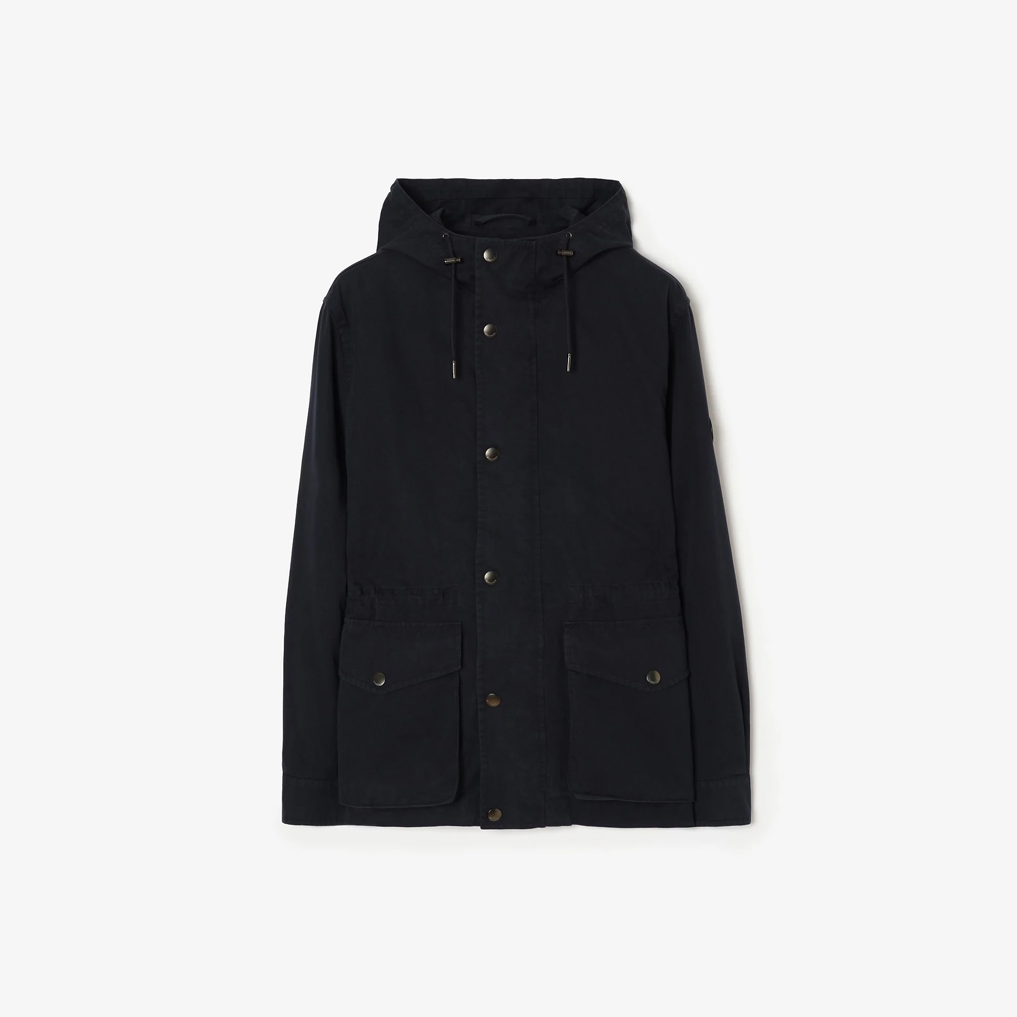 Gabardine Euston Hooded Jacket with Warmer - 1