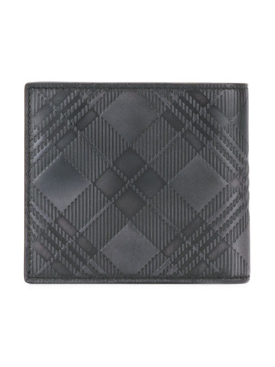 Thom Browne embossed plaid wallet outlook