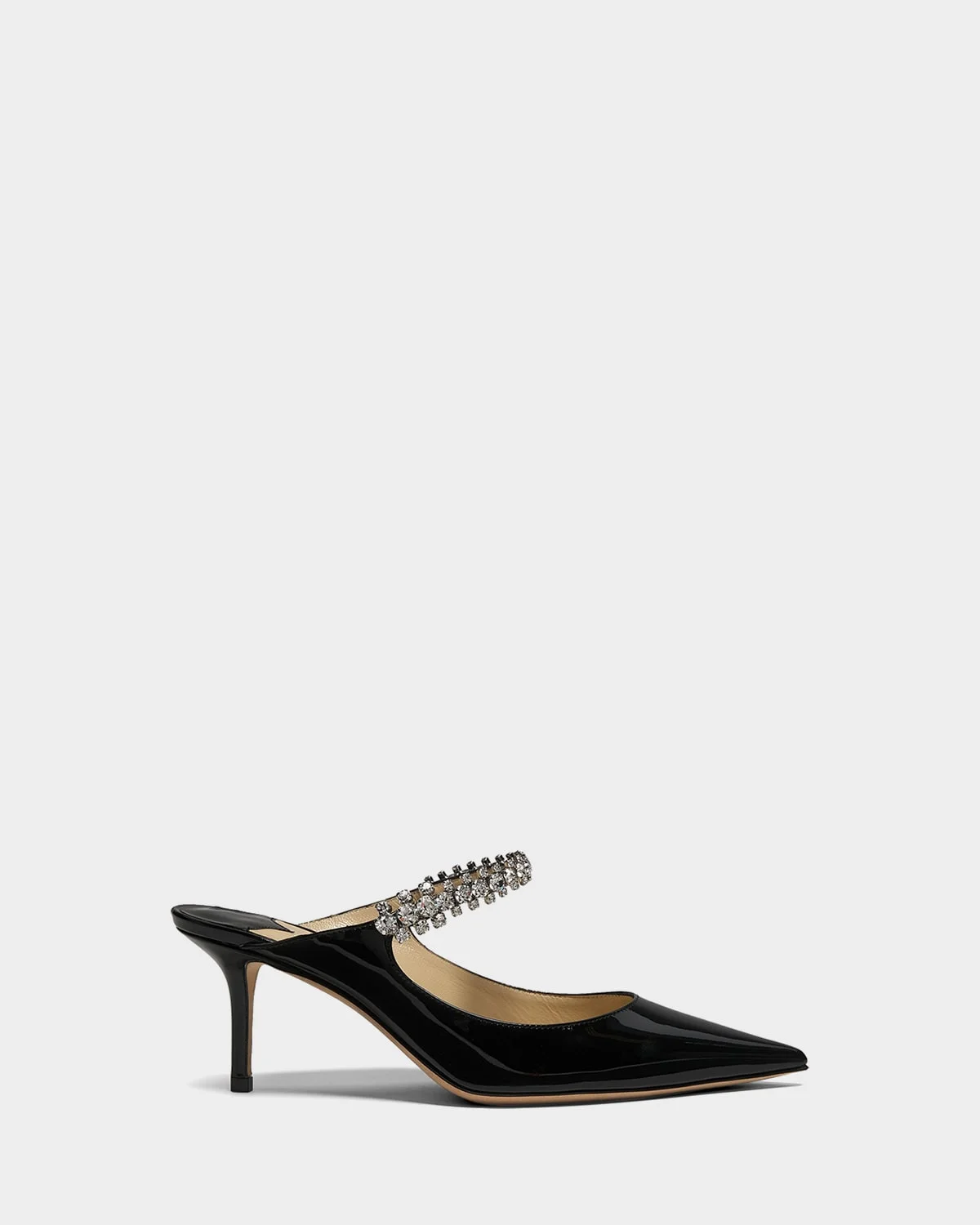 65mm Bing Embellished Patent Leather Pumps - 1