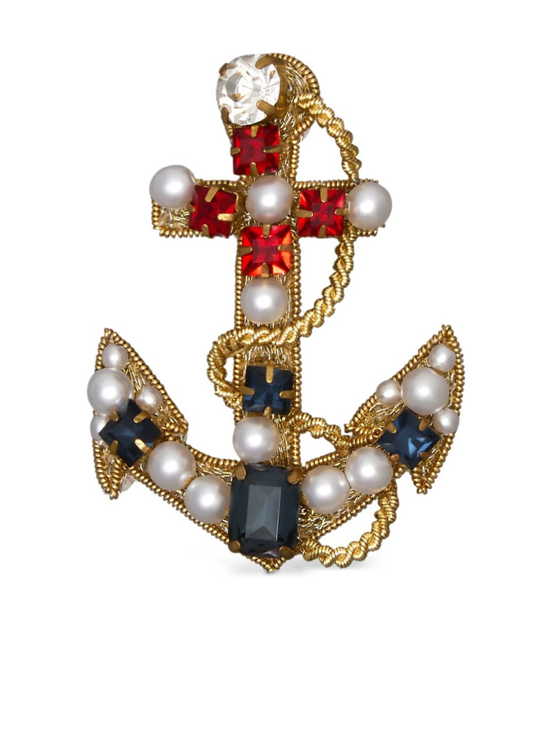 anchor-motif brooch 1