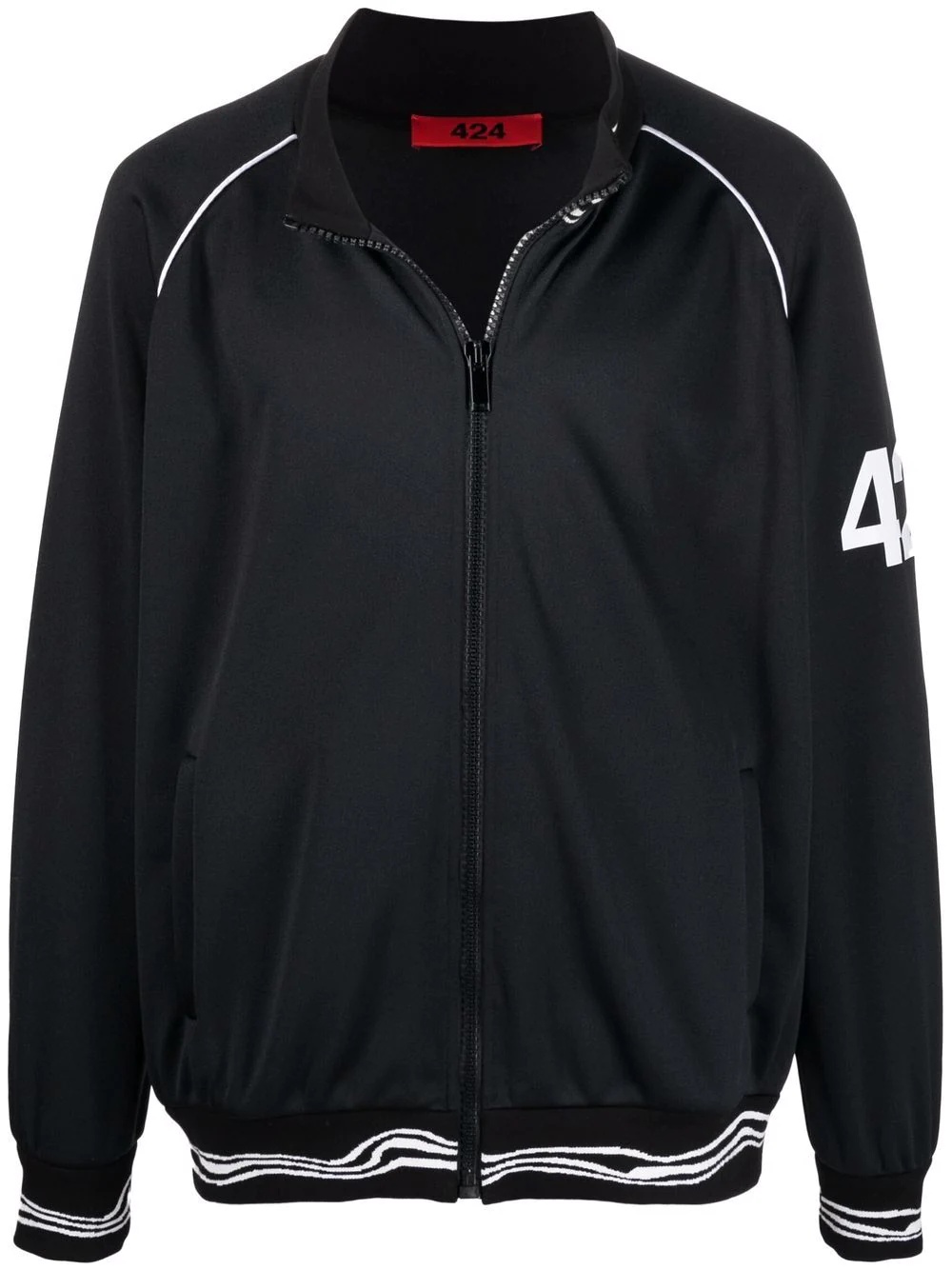 zip-up bomber jacket - 1