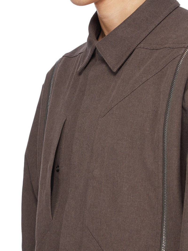 Brown Concordians Heizer Long Coat 6