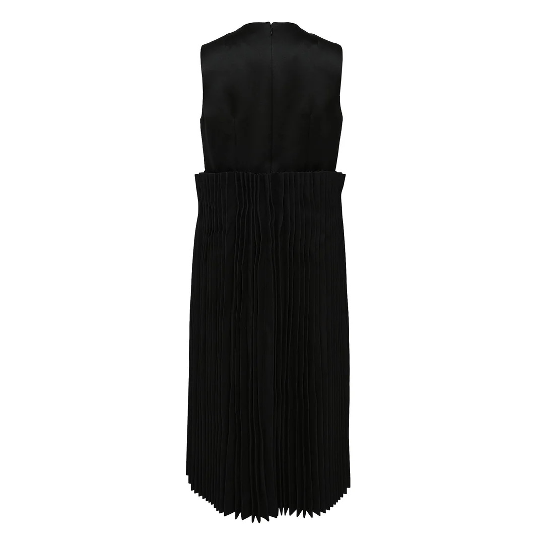 Twill Pleated Sundress - 2