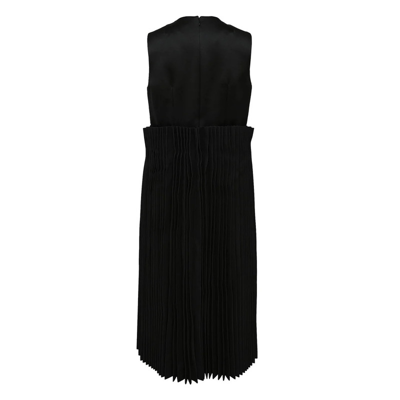 Comme Des Garçons Twill Pleated Sundress outlook