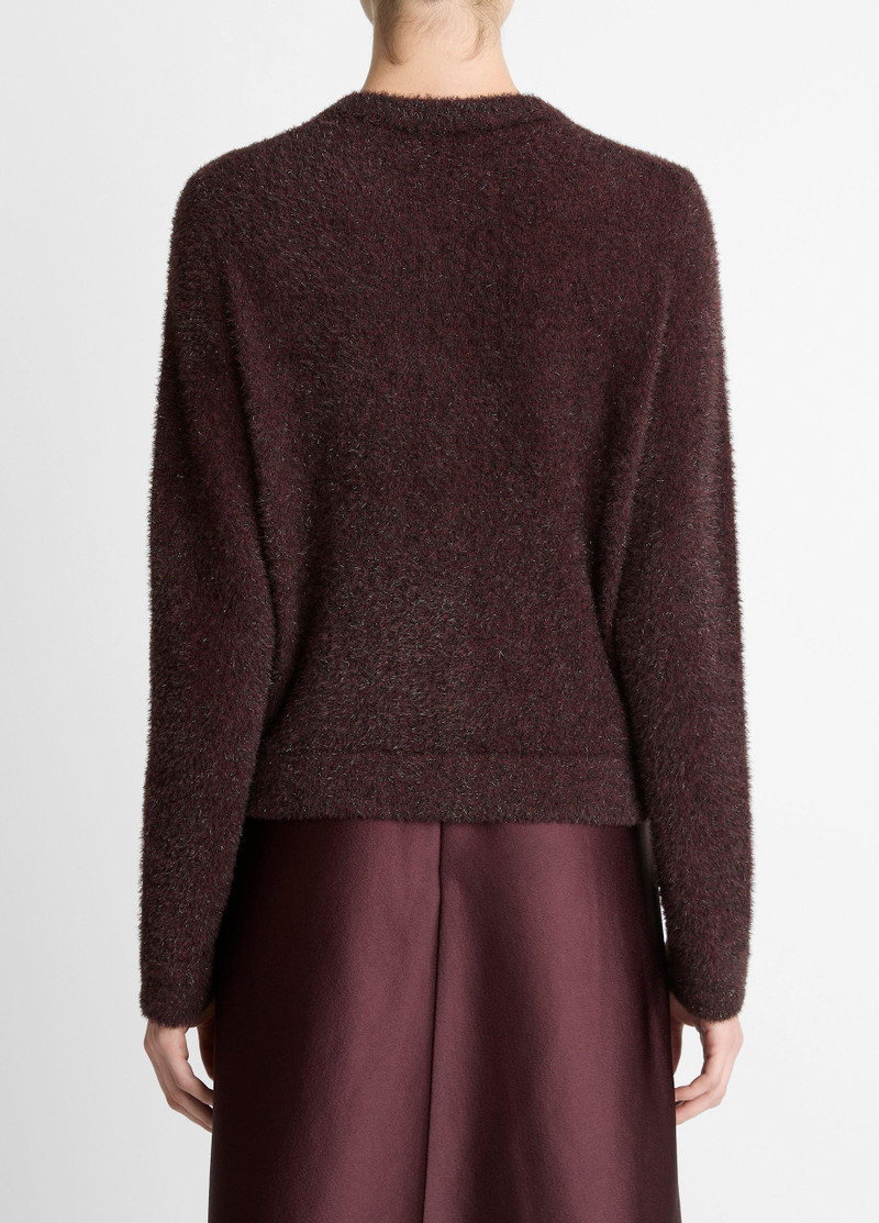 Vince Metallic Eyelash Cardigan outlook