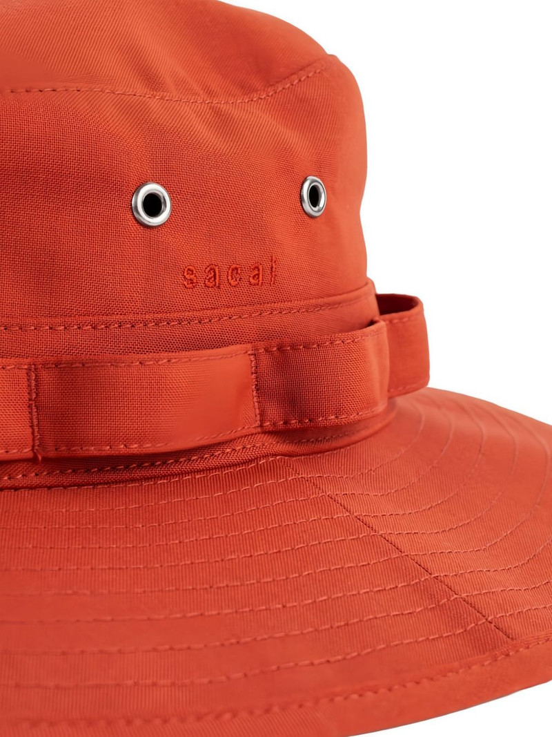 sacai embroidered-logo hat outlook