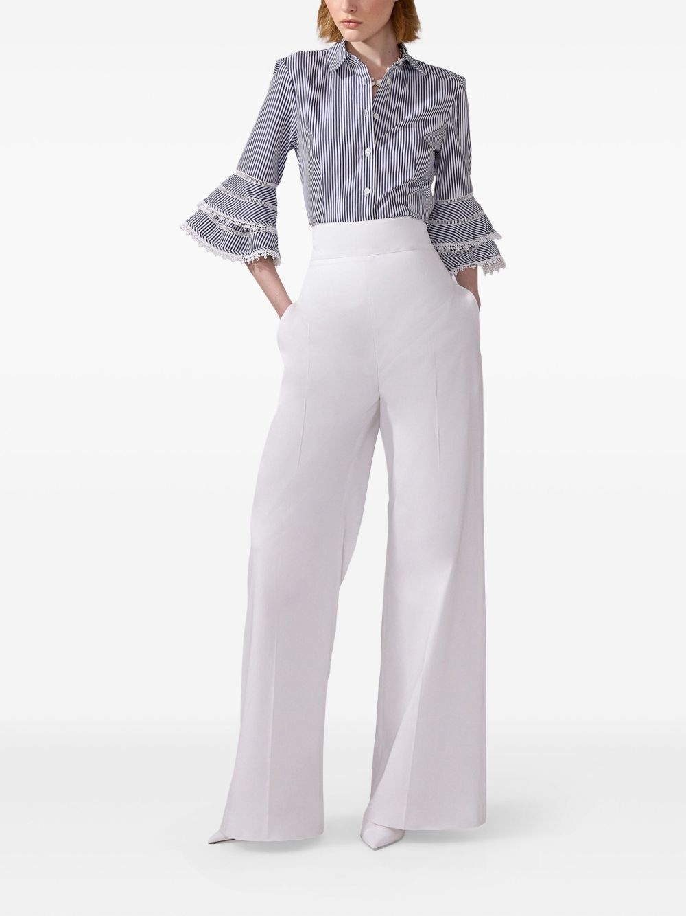 wide-leg trousers - 2