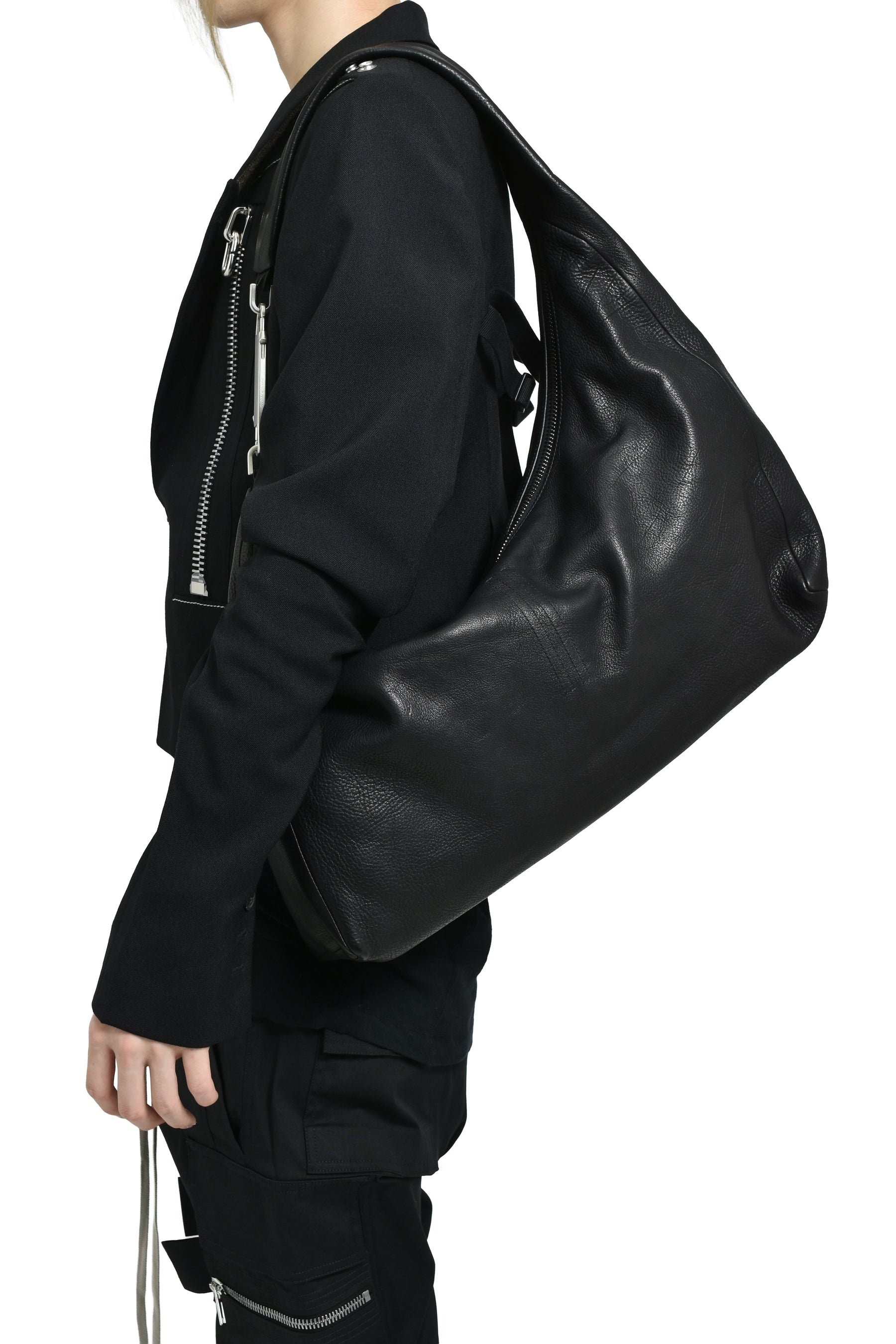 CROPPED GEMINI BAG / BLK - 2