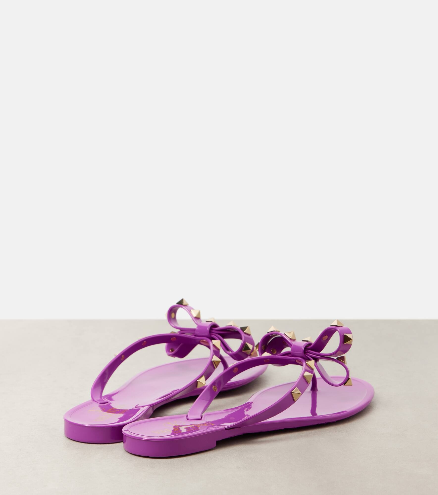 Summer Rockstud thong sandals - 3