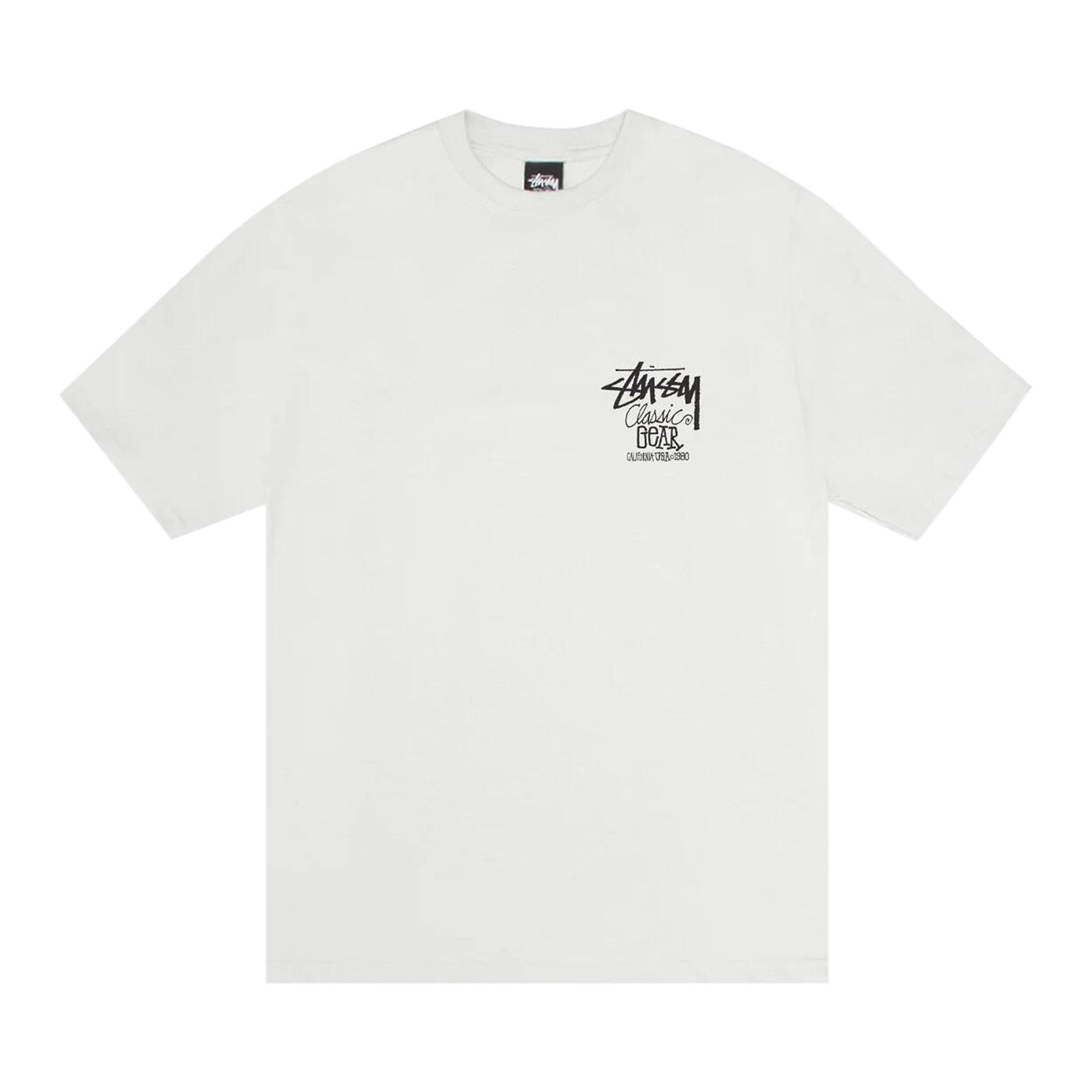 Stussy Classic Gear Tee Pigment Dyed 'Natural' - 1
