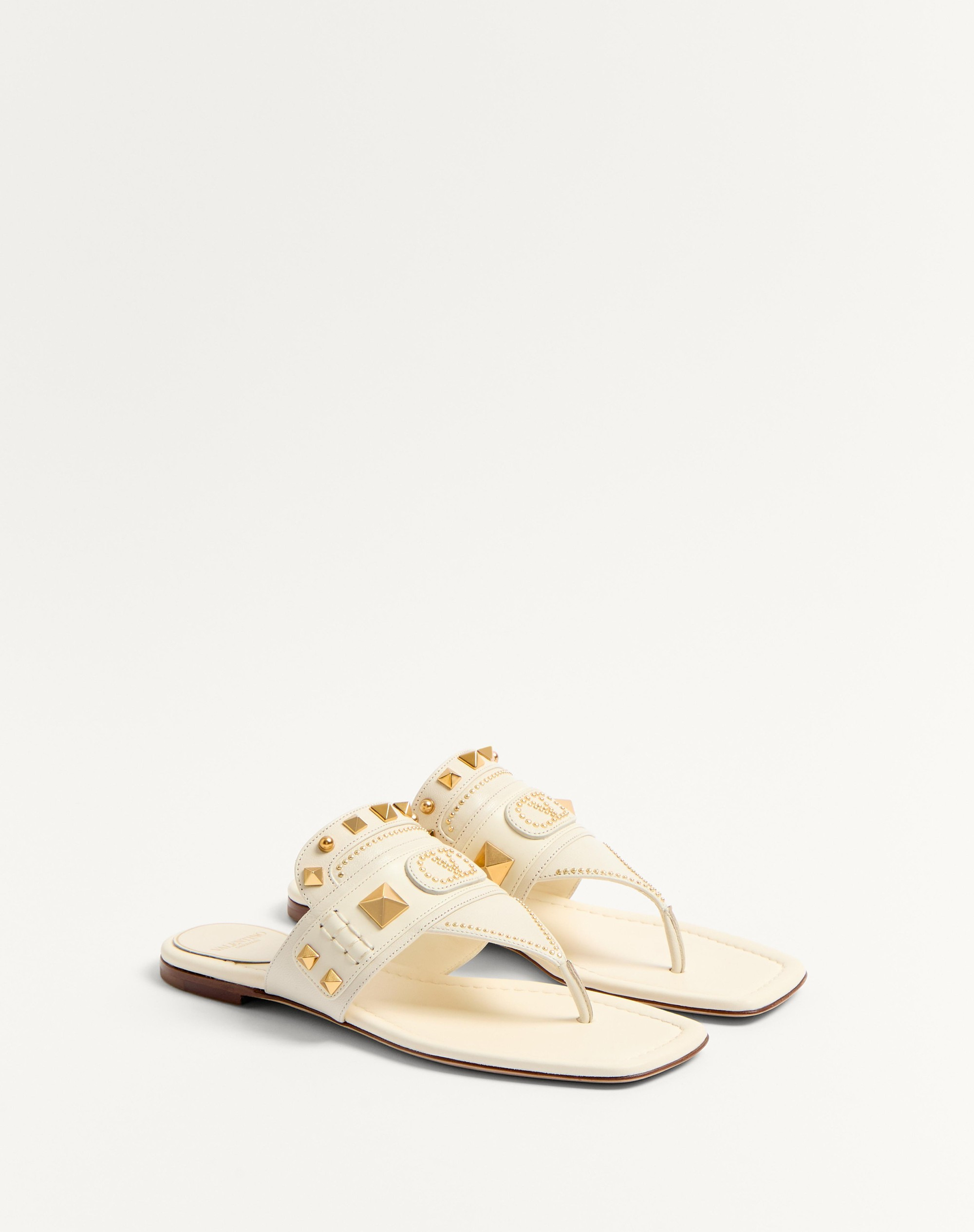 PLASTER CASTER GOATSKIN THONG SANDAL - 3