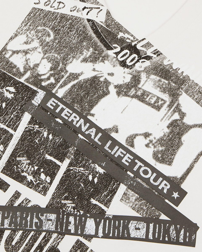 ECRU ETERNAL LIFE TOUR SERIGRAPHY T-SHIRT 7