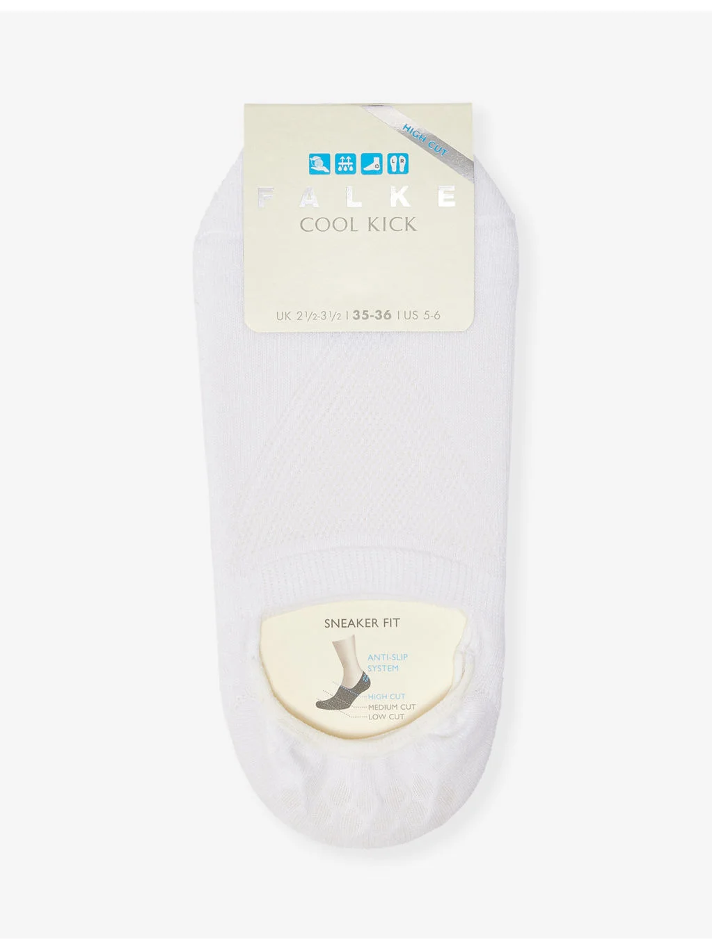 Cool Kick recycled polyester-blend socks - 1