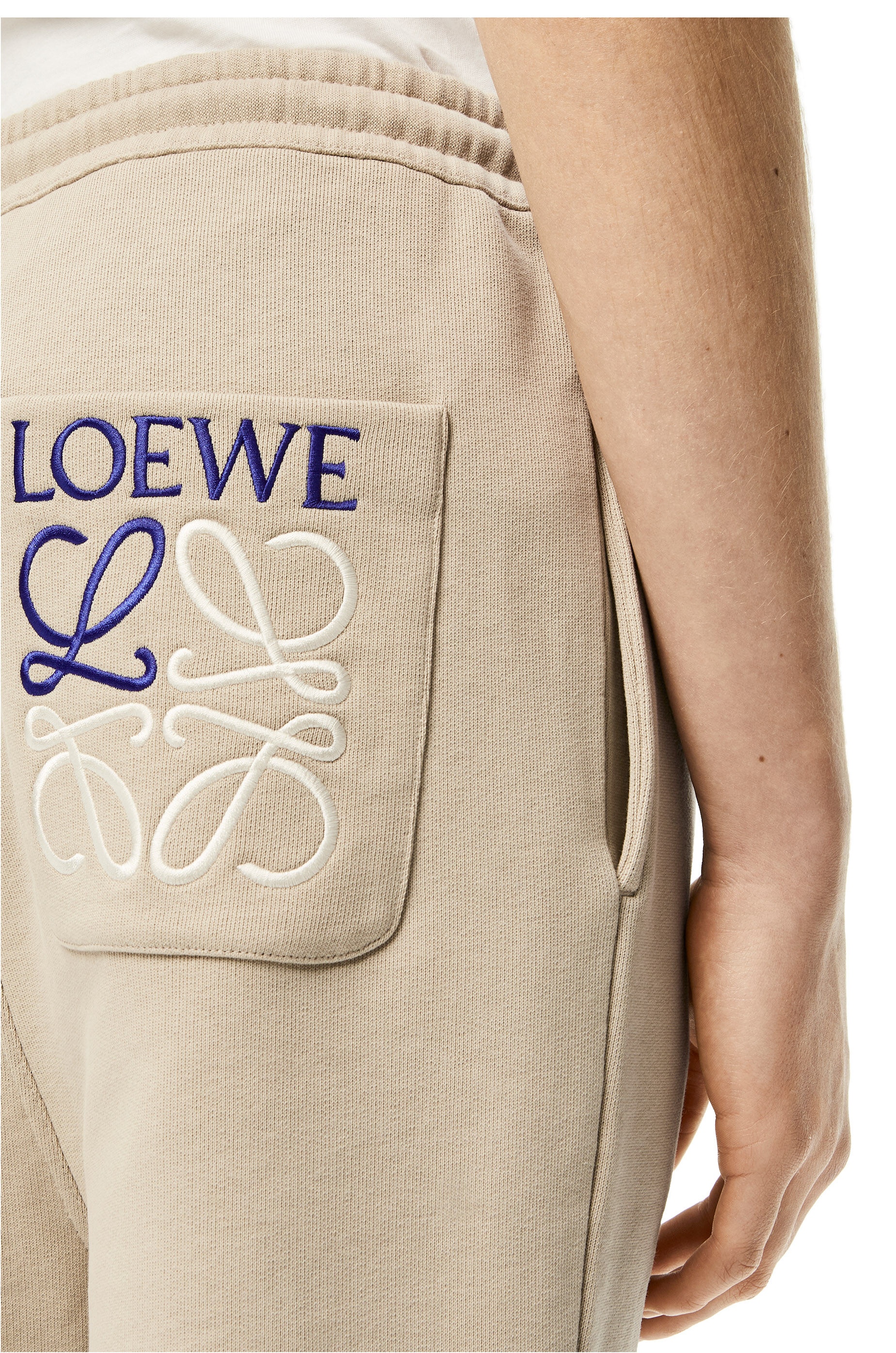 Jogging trousers in cotton - 5