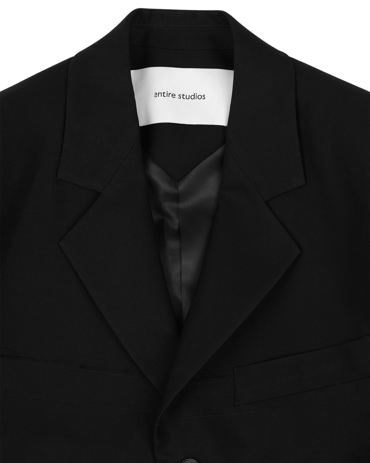 SINGLE BREASTED JACKET BLACK - 6