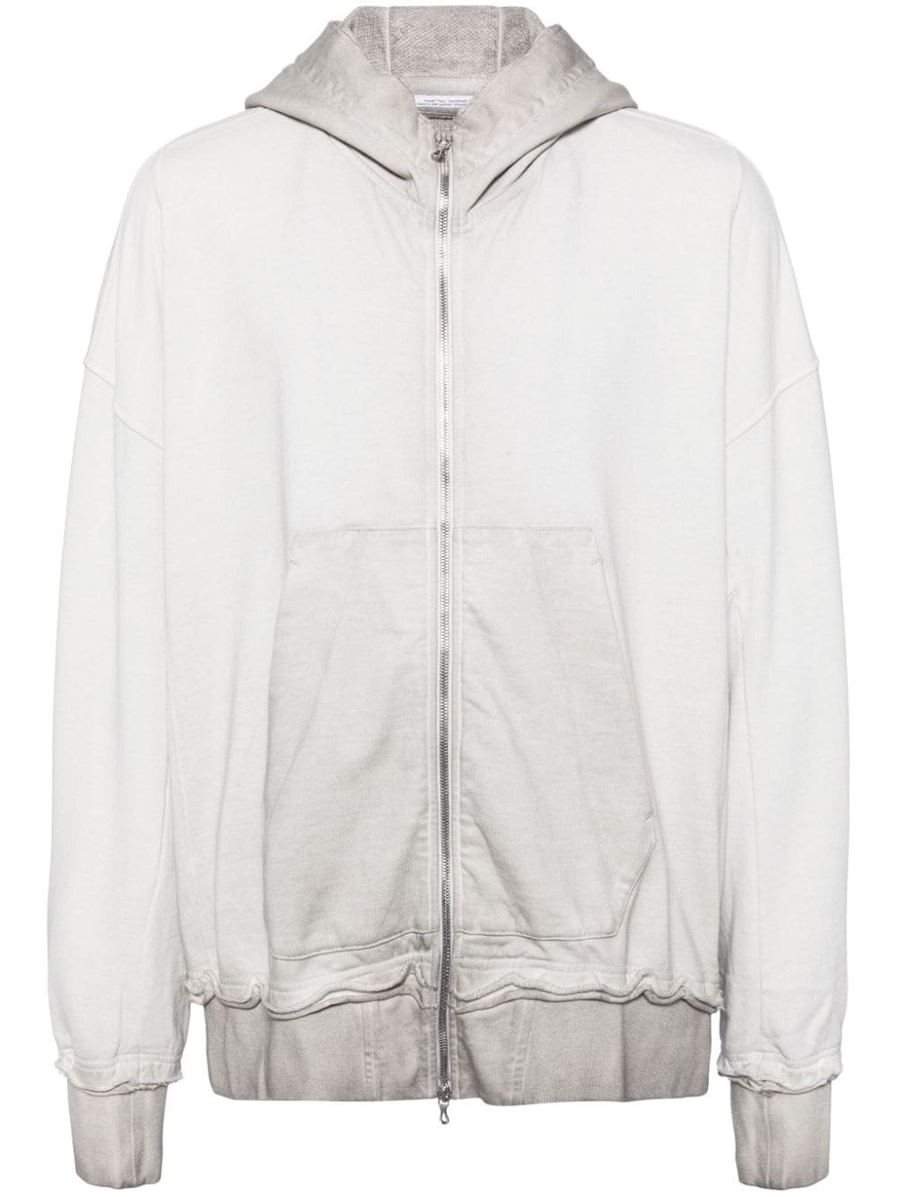 washed sweat hoodie - 1