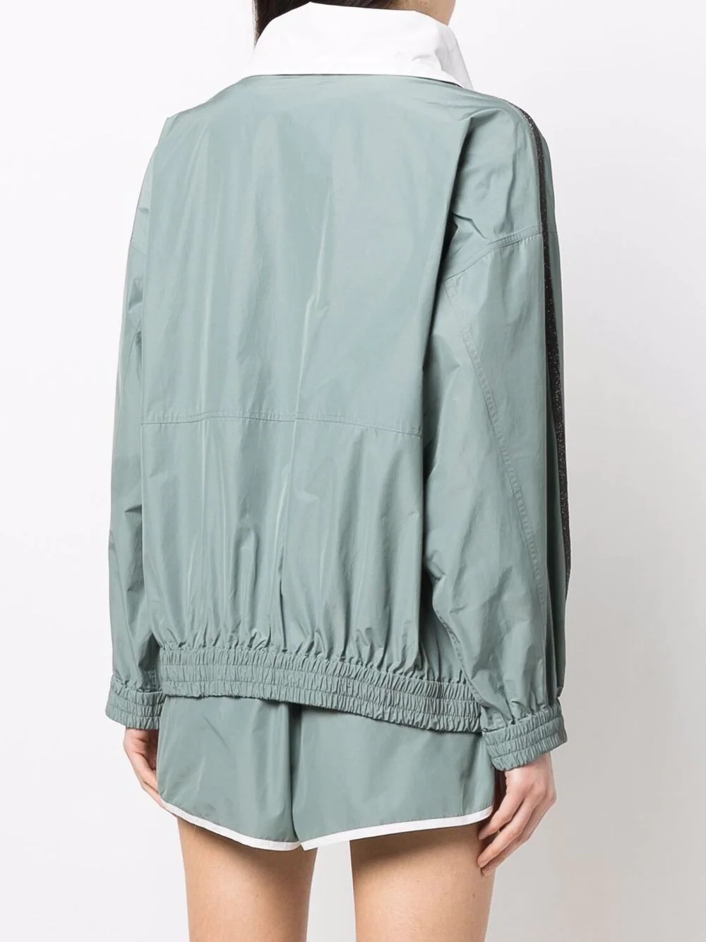 lightweight zip-up track jacket - 4