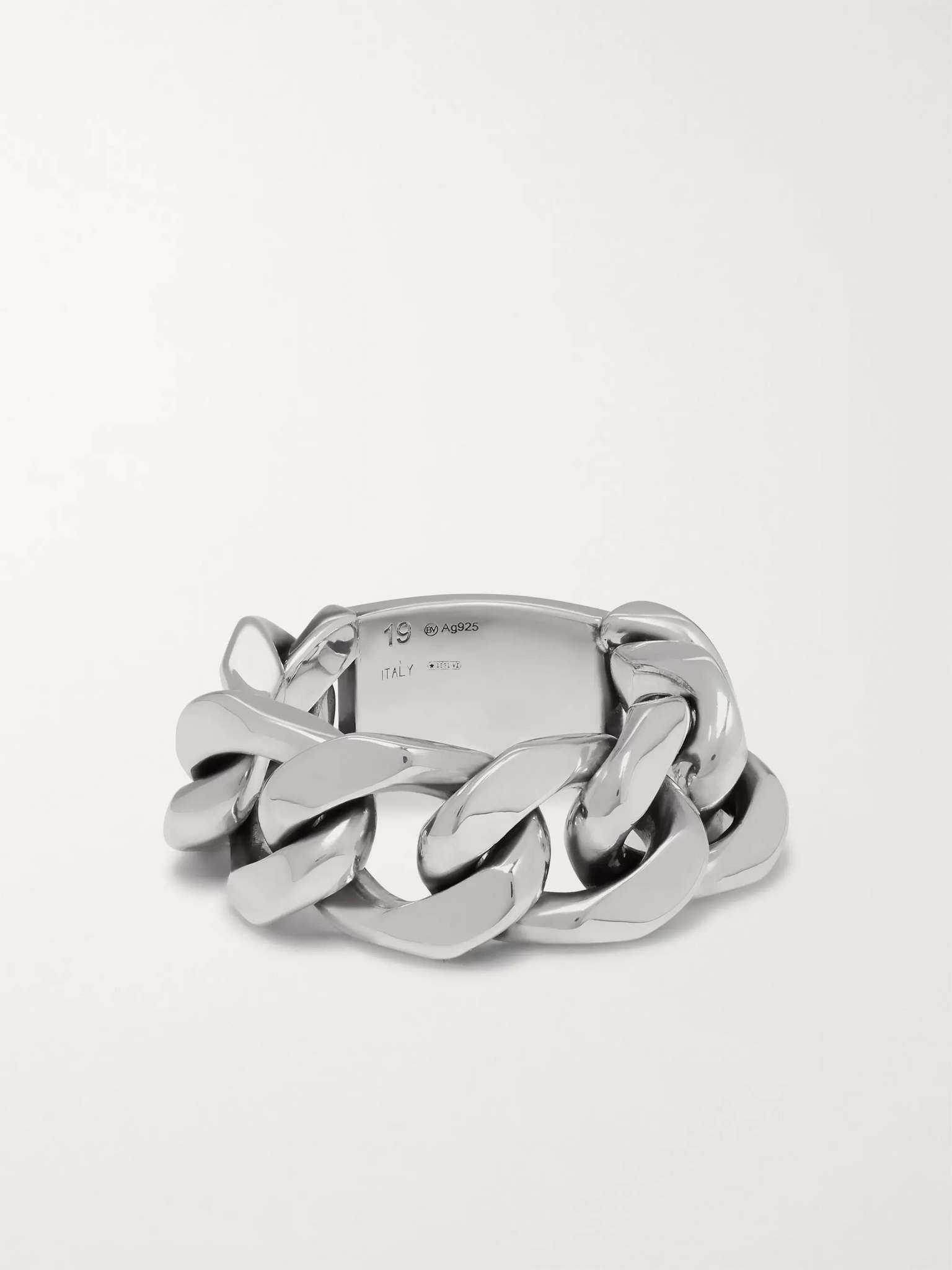 Sterling Silver Chain Ring - 6