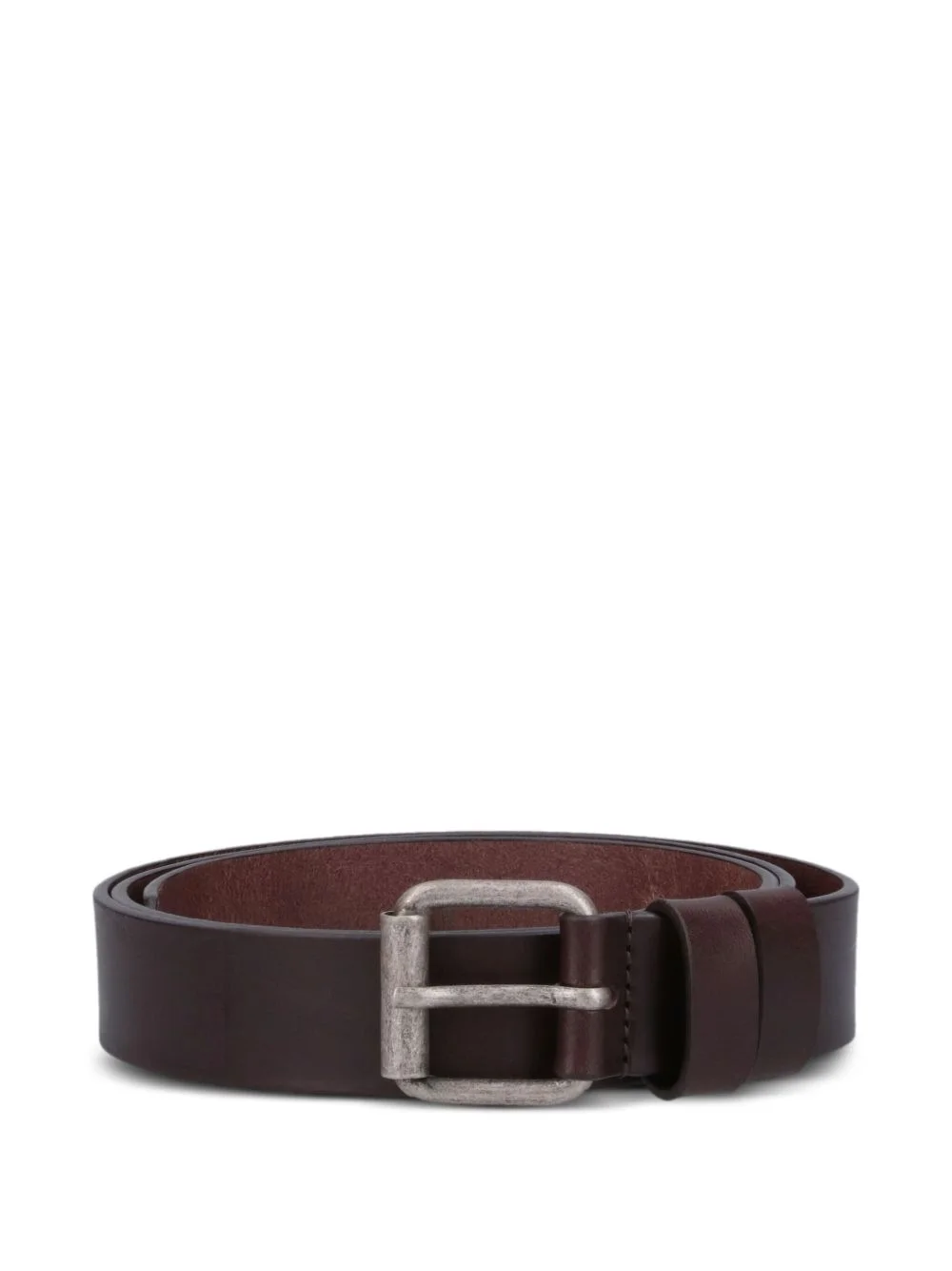 calfskin buckle belt - 1