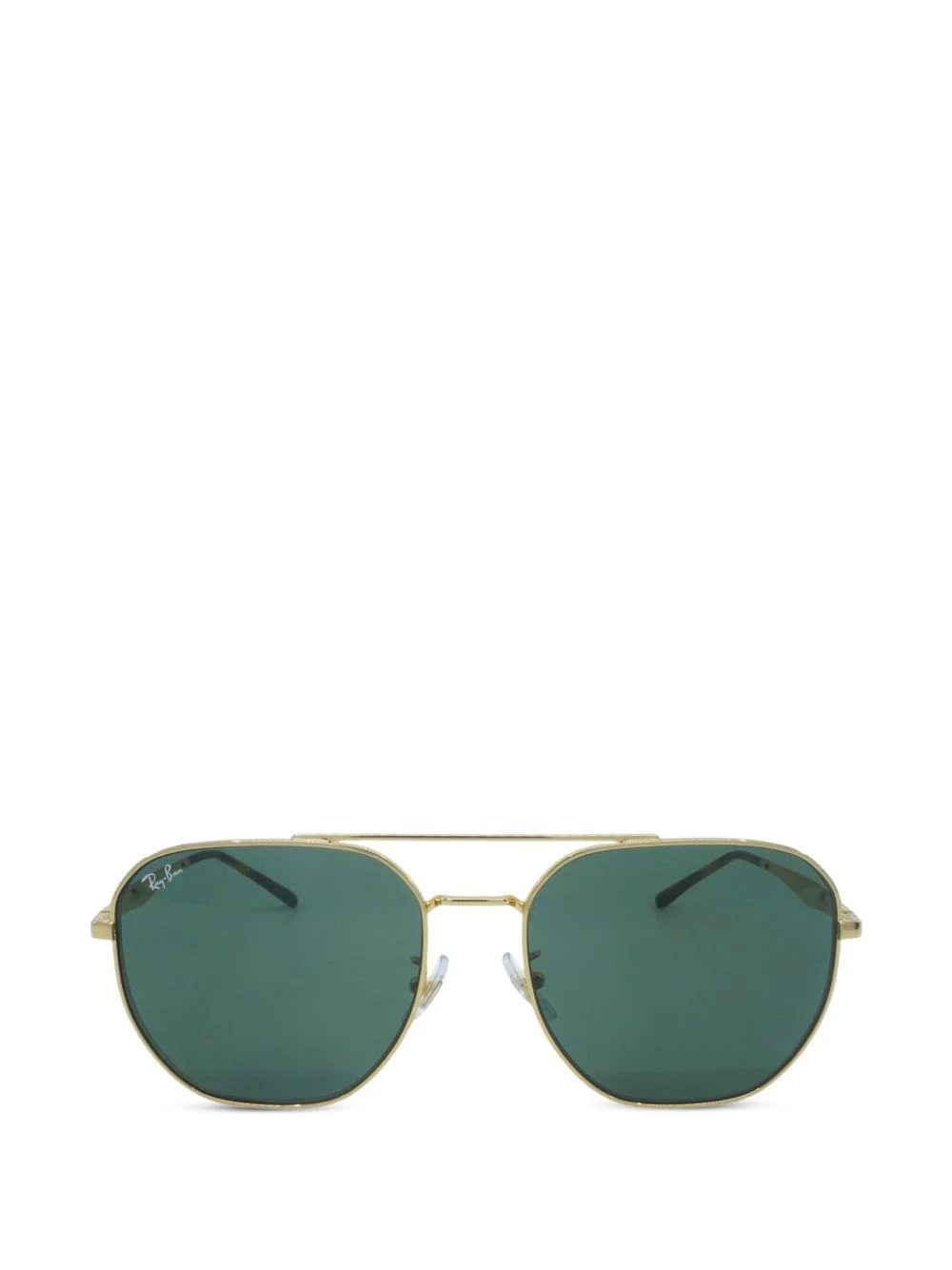 pilot-frame double-bridge sunglasses - 1