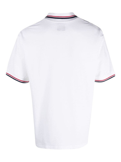 NEEDLES logo-patch cotton polo shirt outlook
