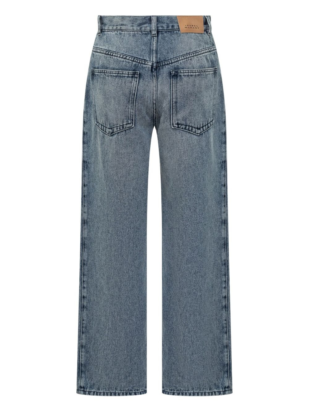 pleated wide-leg trousers - 3