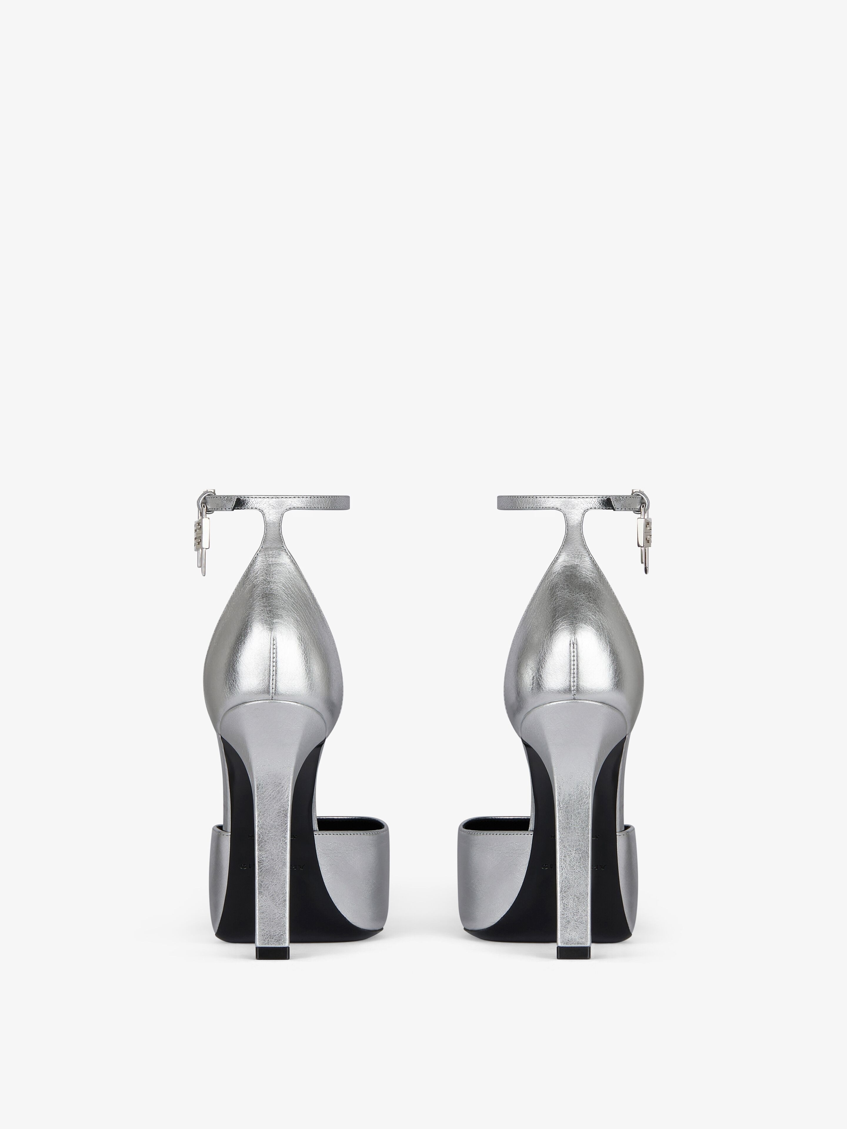 G-LOCK PLATFORM PUMPS IN LEATHER - 7