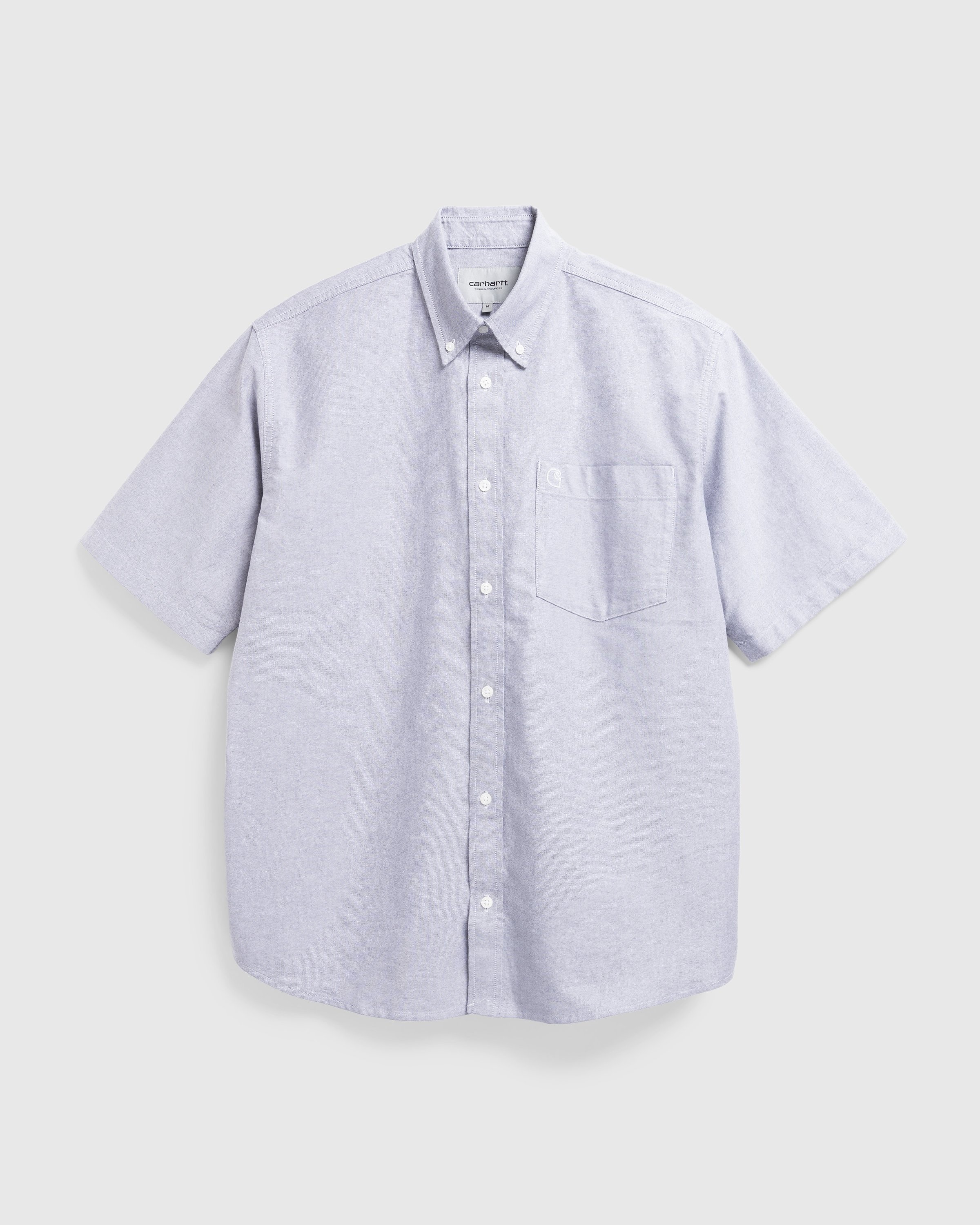 Carhartt WIP – S/S Braxton Shirt Charcoal/Wax - 1