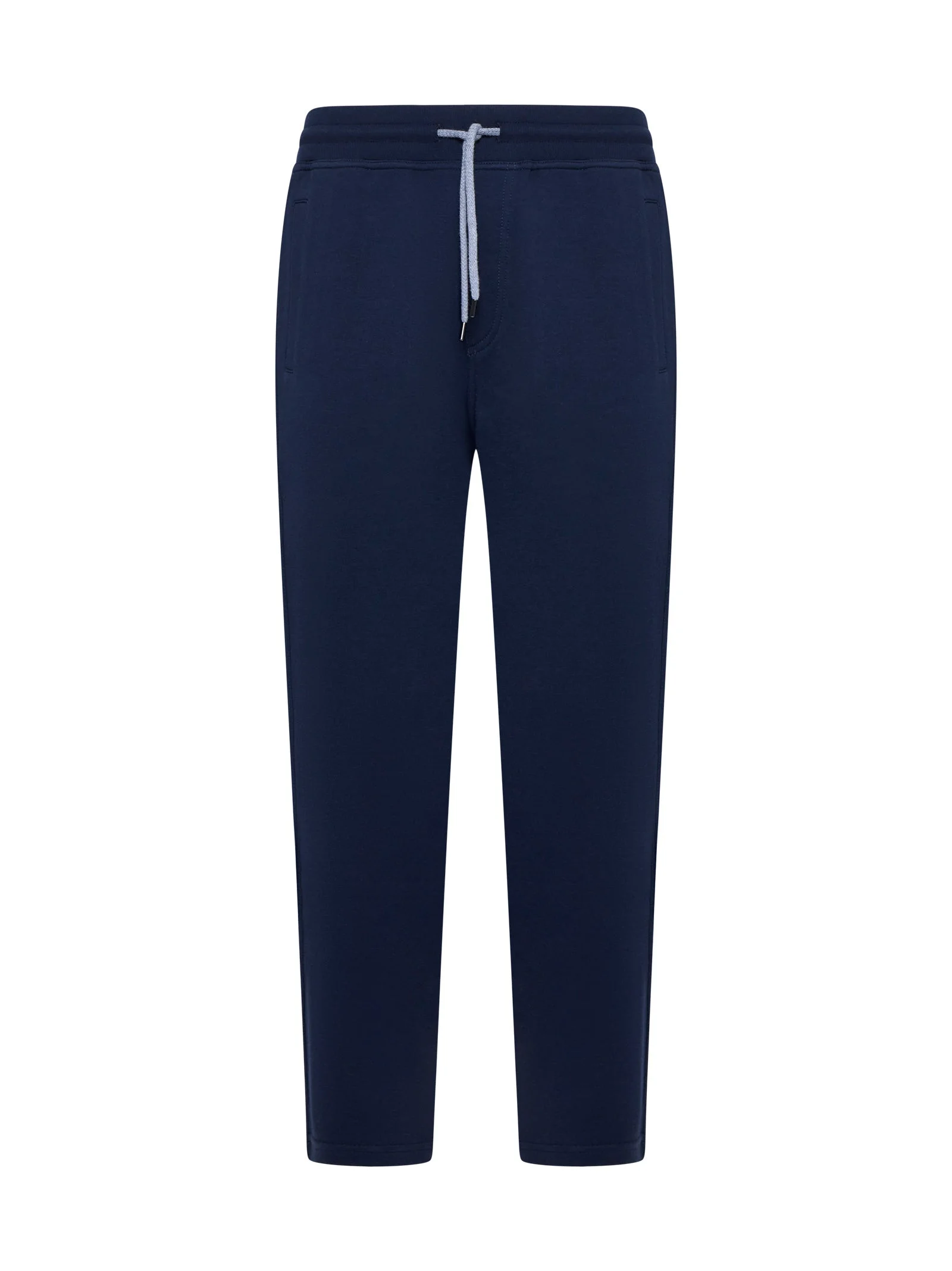 Blue fleece jogging trousers - 1