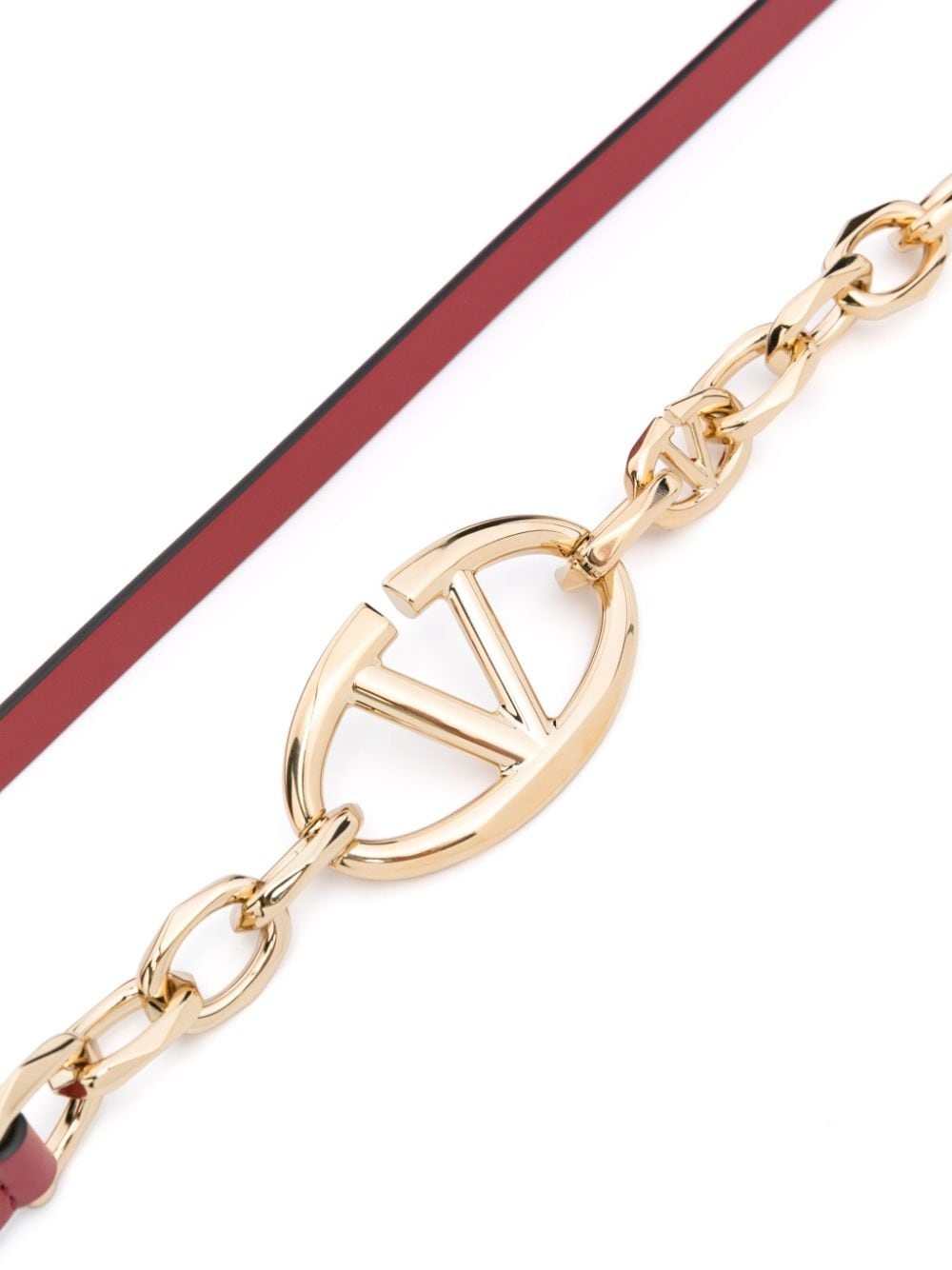 VLogo Signature leather belt - 2