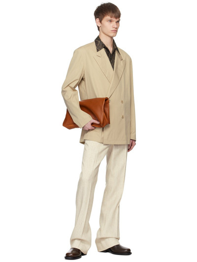 Dries Van Noten Off-White Flared Trousers outlook