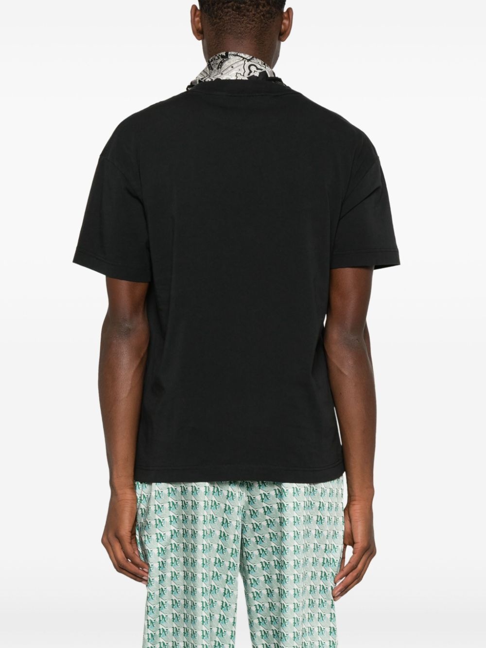 curved-logo T-shirt - 3