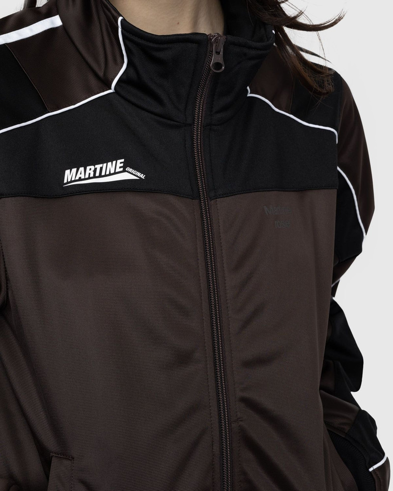Martine Rose – Shrunken Track Jacket Brown 5