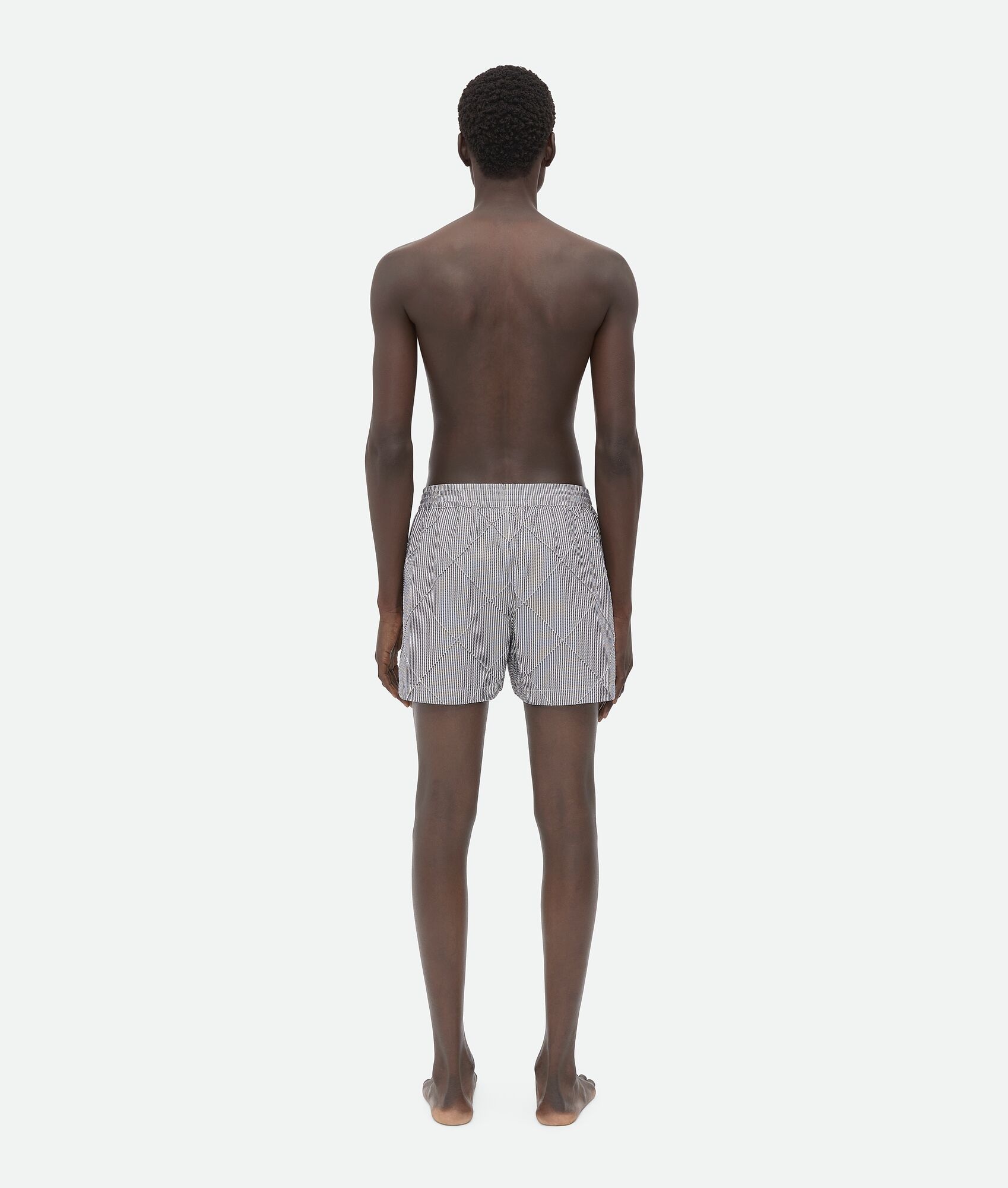 Cotton And Nylon Intreccio Swim Shorts - 3